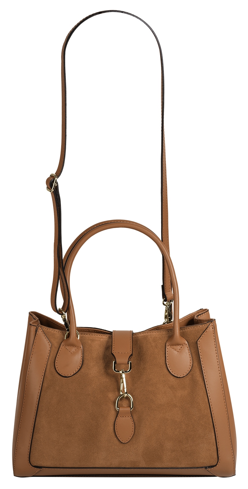 Samantha Look Shopper echt Leder, Made in Italy