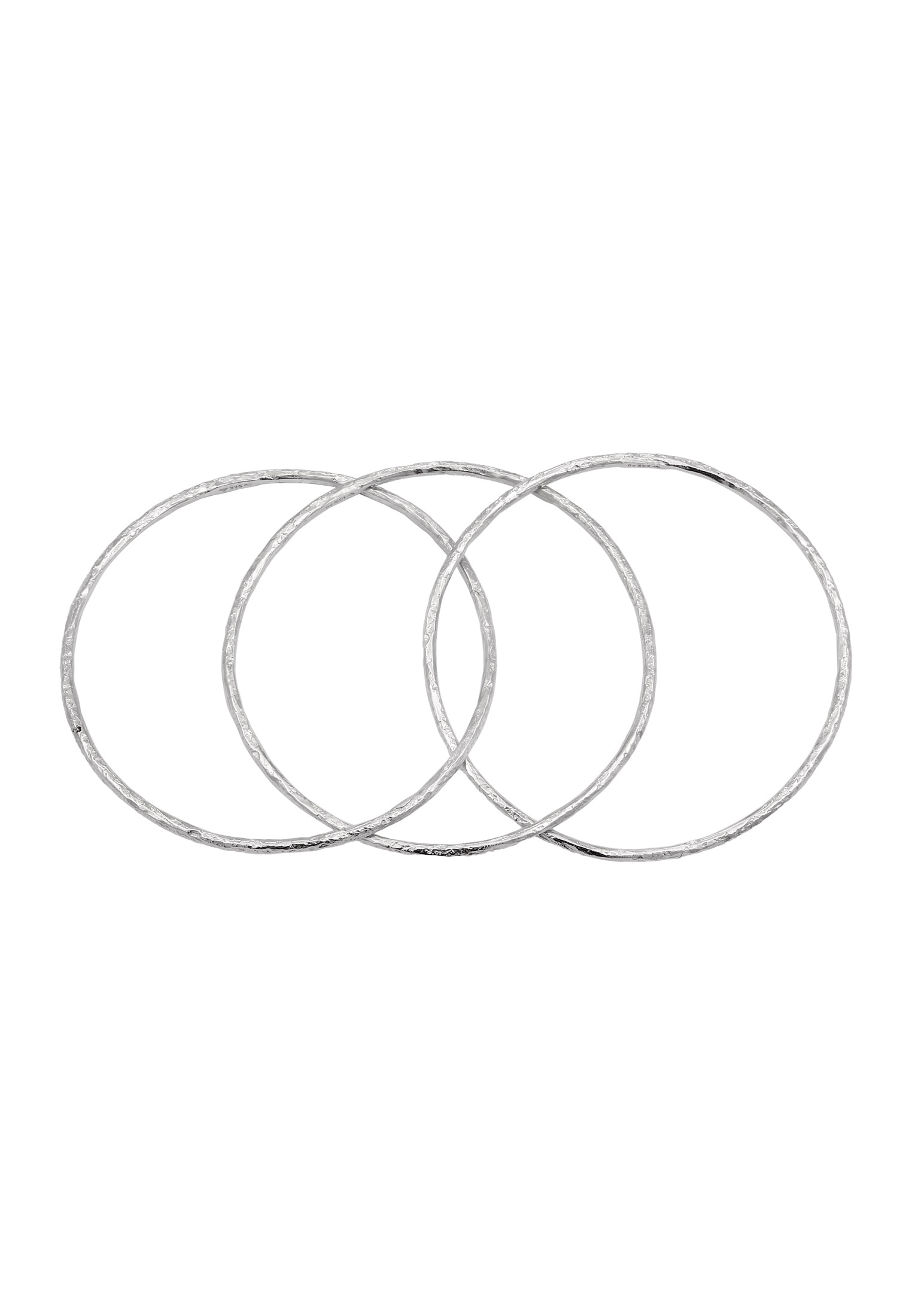 Elli Premium Armreif »Armband Armreif Dreifach 925 Sterling Silber«