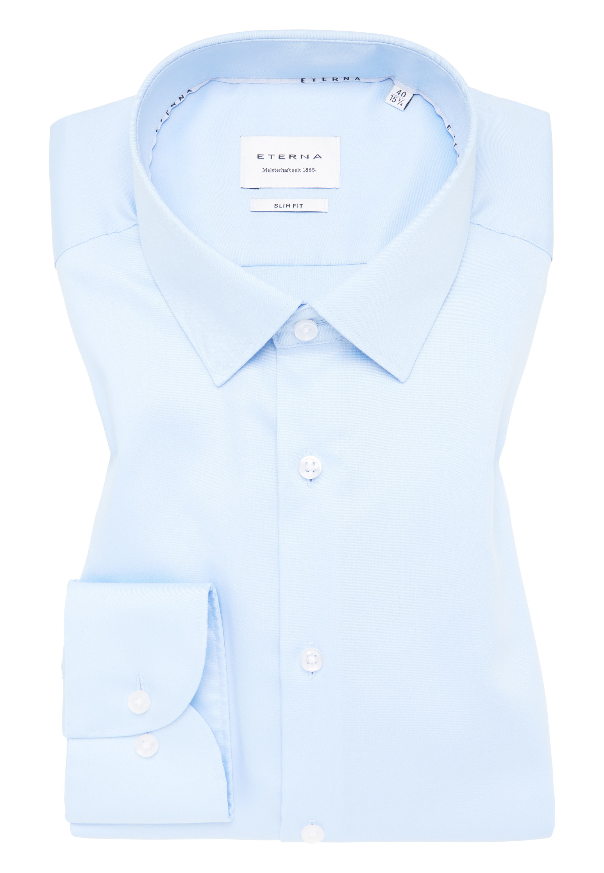 Eterna Langarmhemd »SLIM FIT«, NON IRON (bügelfrei)
