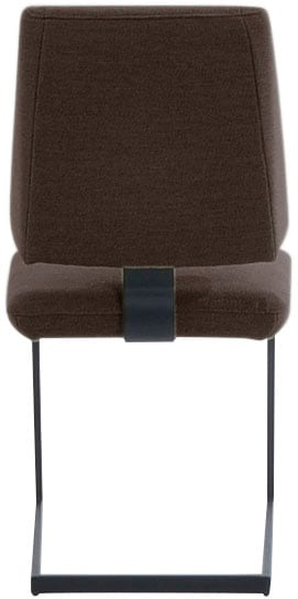 K+W Komfort & Wohnen Freischwinger »Longbeach« () 1 Stk.mit Gestell und Abstandshalter in Metall schwarz Struktur, Sitzkomfort