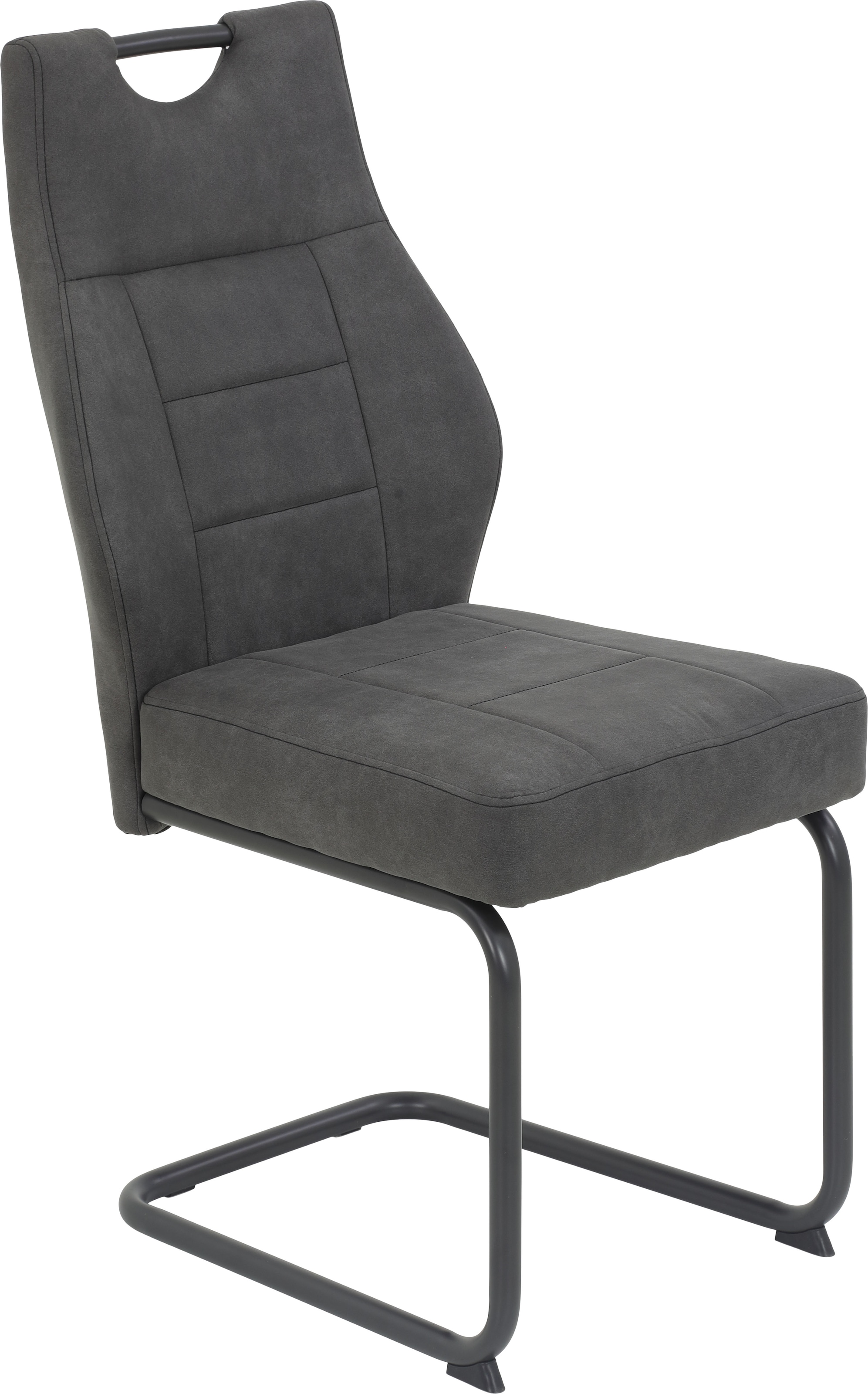 HELA Essgruppe »EMS Tisch 140-180x90 cm ausziehbar, Esstisch inkl. 4 Stühle«, (Set, 5 tlg., 5tlg. Set, Esstisch plus 4 Esszimmerstühle), Ausziehtisch Freischwinger, Stuhl mit Federkern, Bestseller