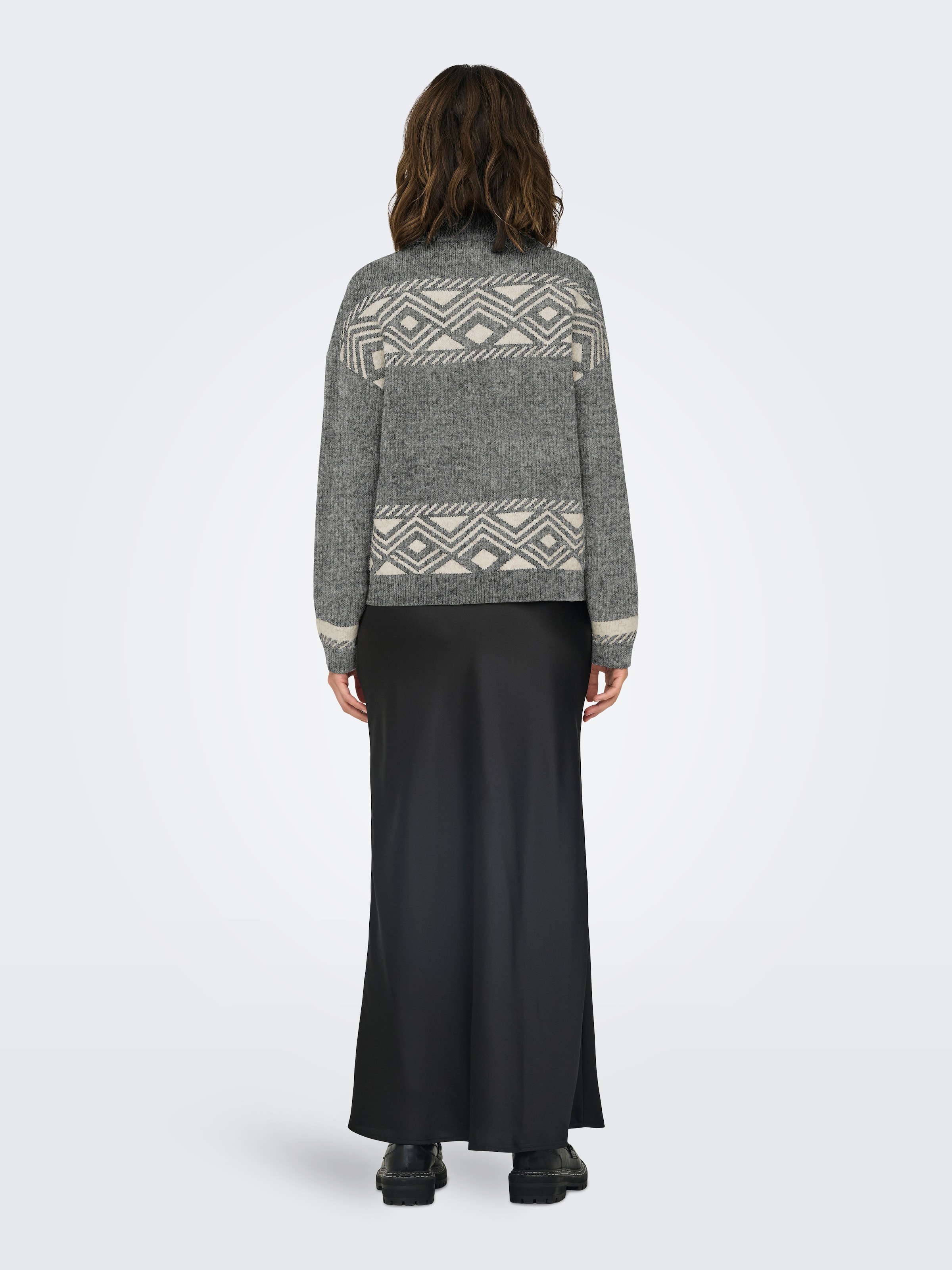 ONLY Stehkragenpullover »ONLVICTORIA L/S PULLOVER KNT NOOS«