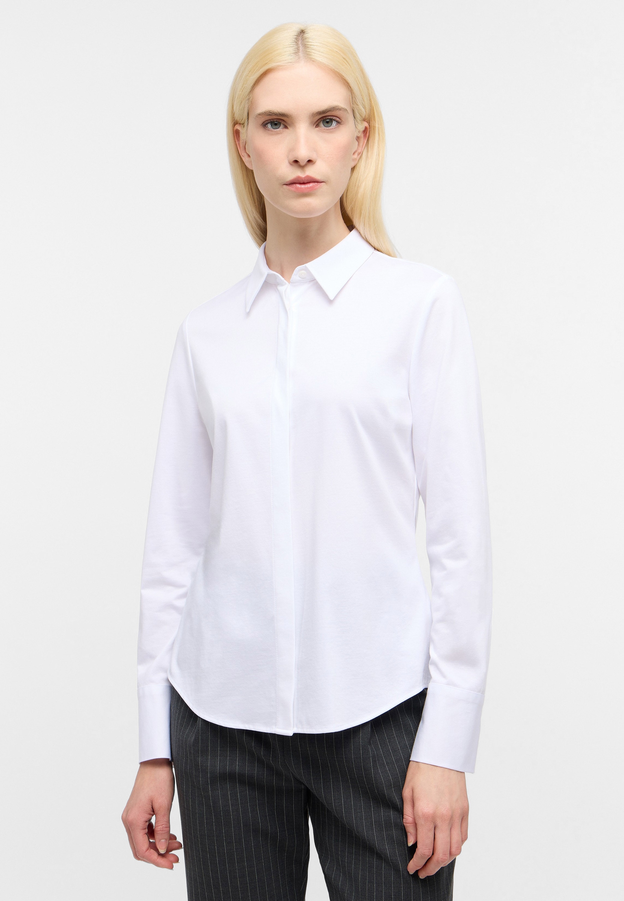 Eterna Hemdbluse »FITTED« EASY IRON (bügelleicht)