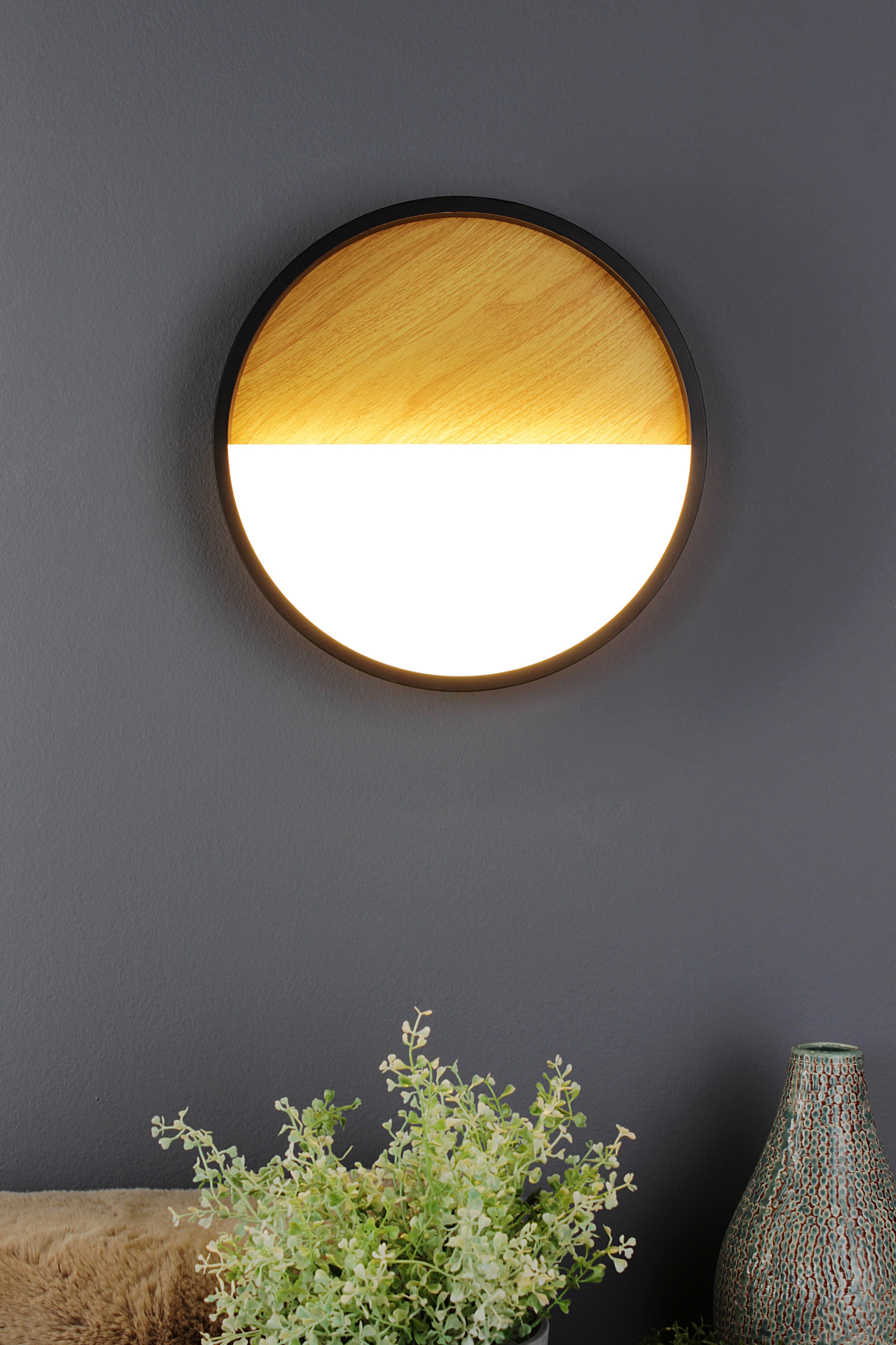ECO-LIGHT LED Wandleuchte »VISTA«. LED fest integriert, Ø 40,00 cm