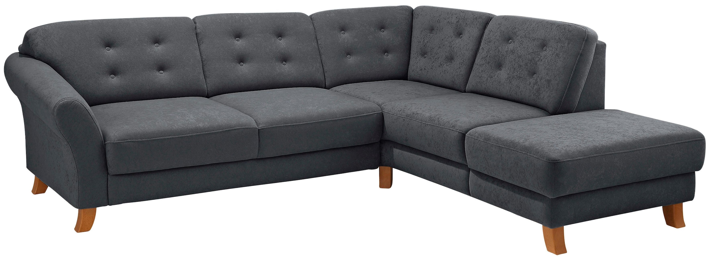 Home affaire Ecksofa »Trondheim L-Form«, mit Federkern