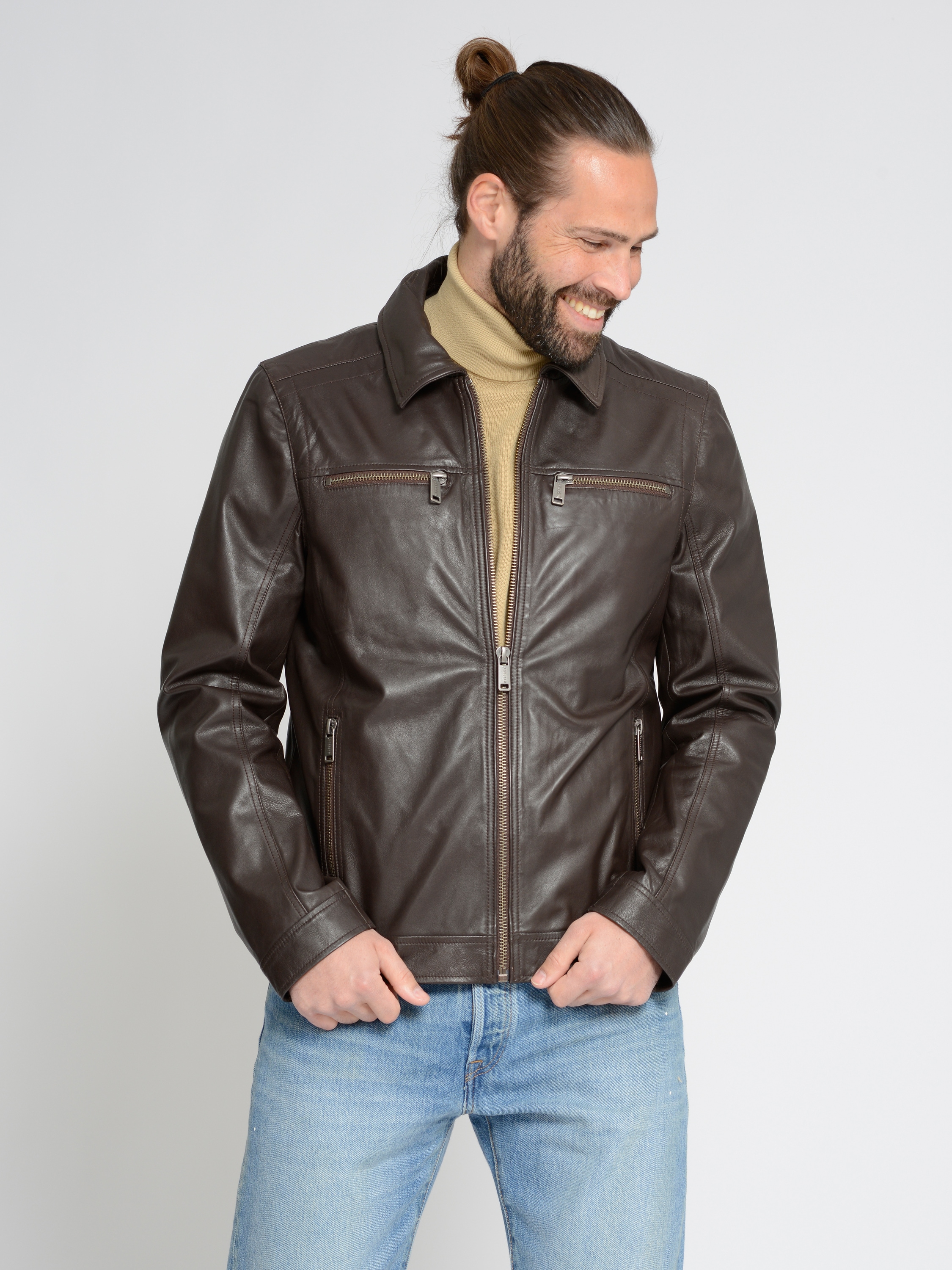 MUSTANG Lederjacke »Lederjacke 31021630«