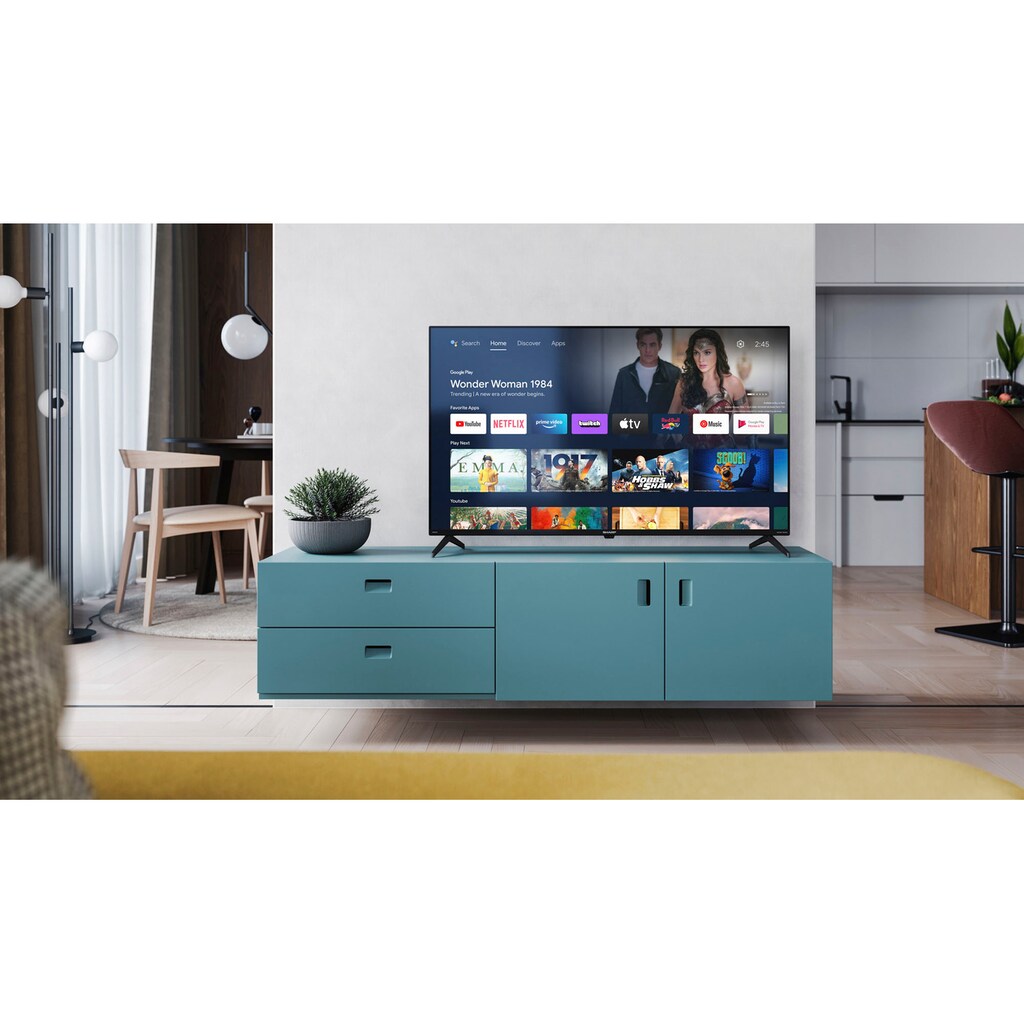 Sharp LED-Fernseher »4T-C43FNx«, 108 cm/43 Zoll, 4K Ultra HD, Android TV-Smart-TV