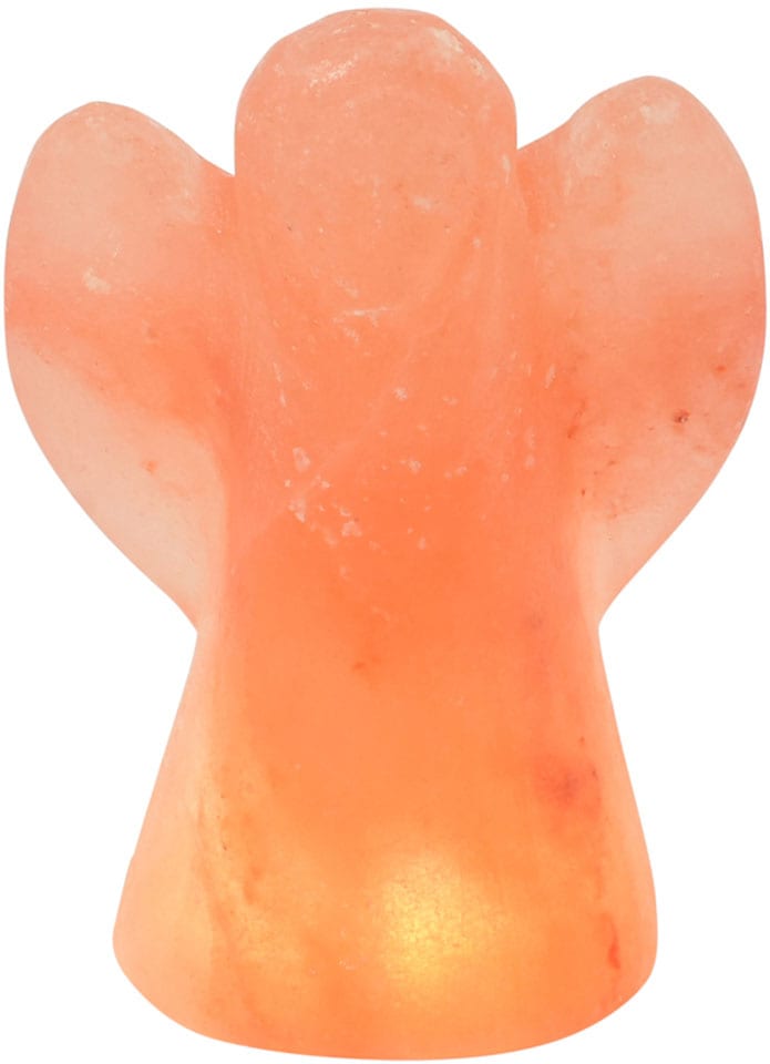 HIMALAYA SALT DREAMS Salzkristall-Tischlampe »Fussball«, Leuchtmittel LED-Modul | LED wechselbar, Handgefertigt aus Salzkristall - jeder Stein ein Unikat, H: ca.13 cm