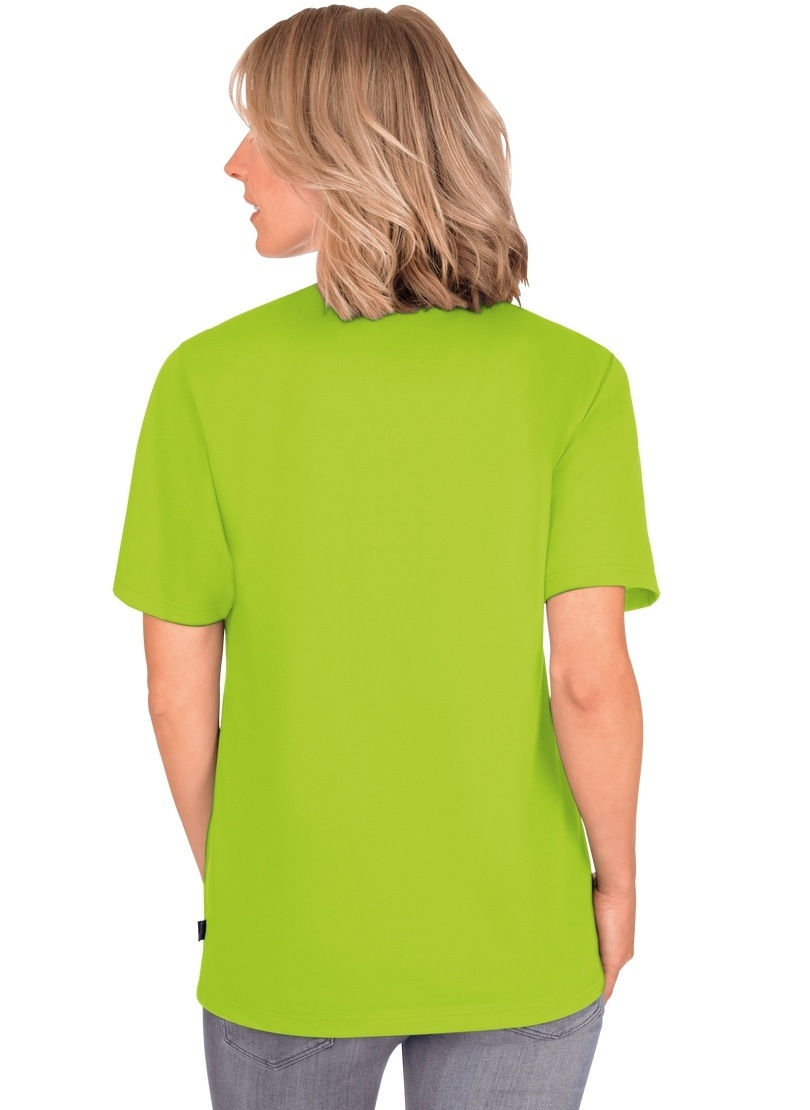 Trigema T-Shirt »TRIGEMA T-Shirt DELUXE Baumwolle«, (1 tlg.)