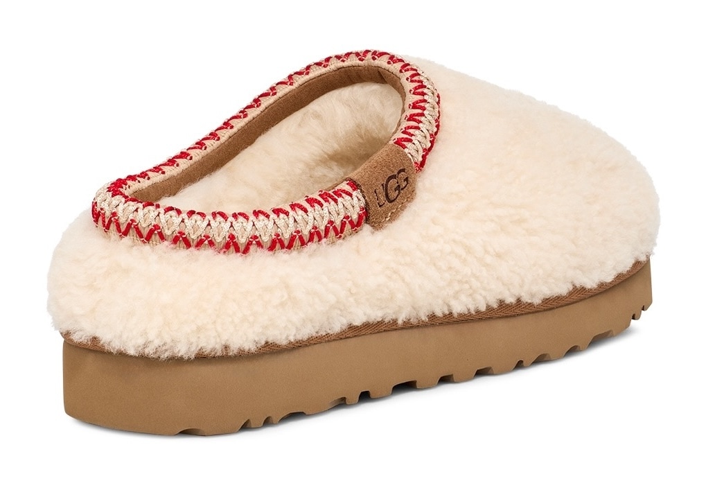 UGG Hausschuh »TASMAN MAXI CURLY«, Clog, Pantoffel, Mule mit gepolstertem Fußbett