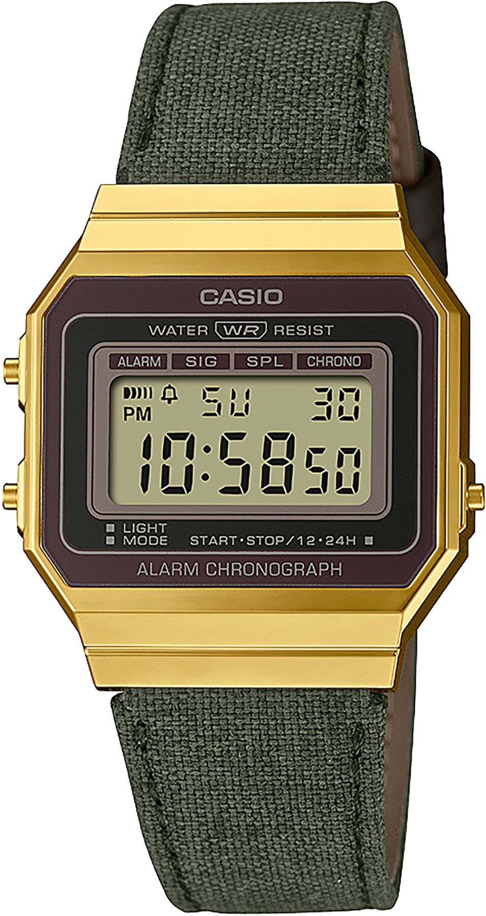 CASIO VINTAGE Chronograph »A700WEGL-3AEF«