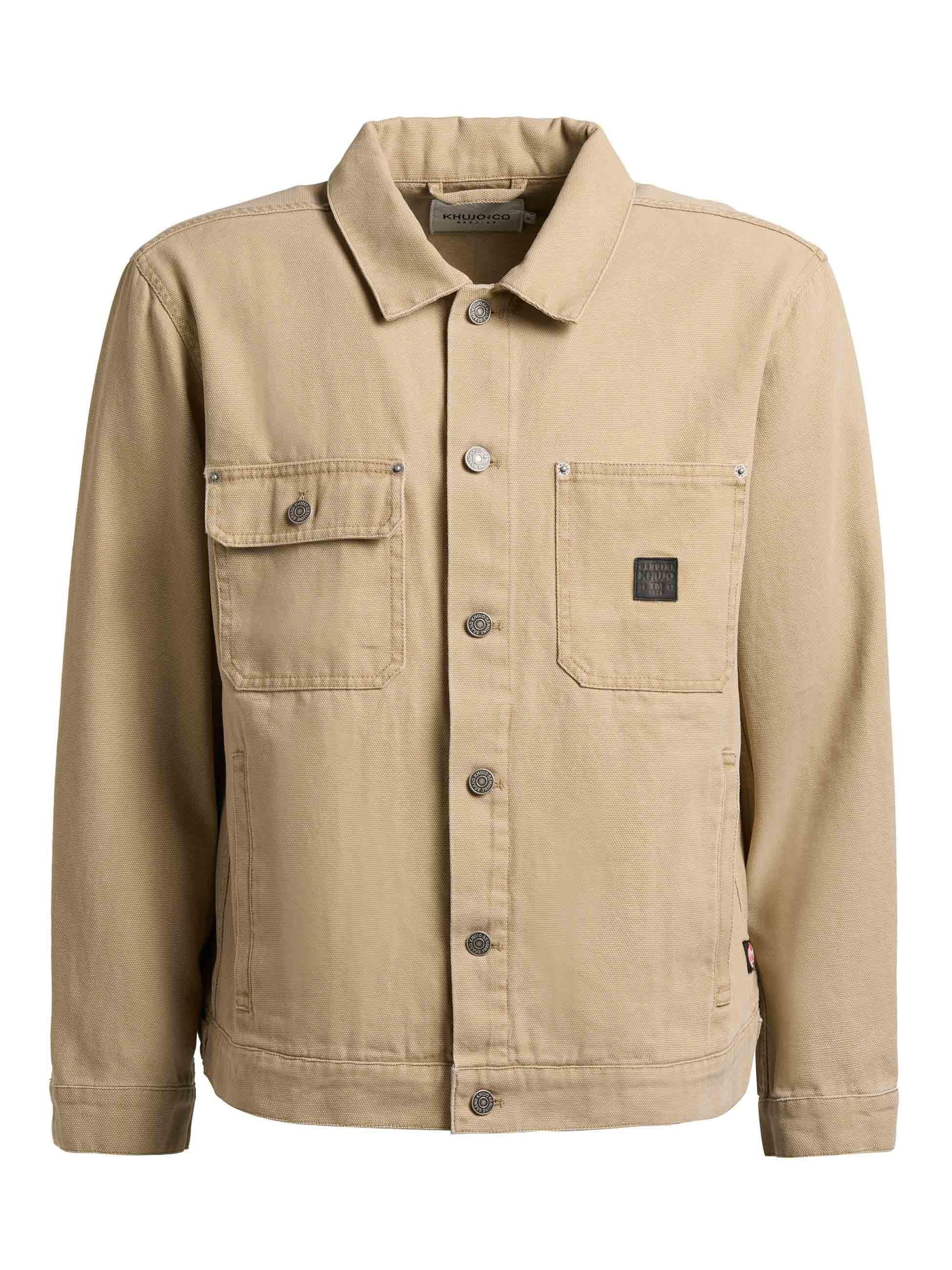 khujo Jeansjacke »Jeansjacke Ronny« ohne Kapuze Herren Denim-Jacke mit Brusttaschen