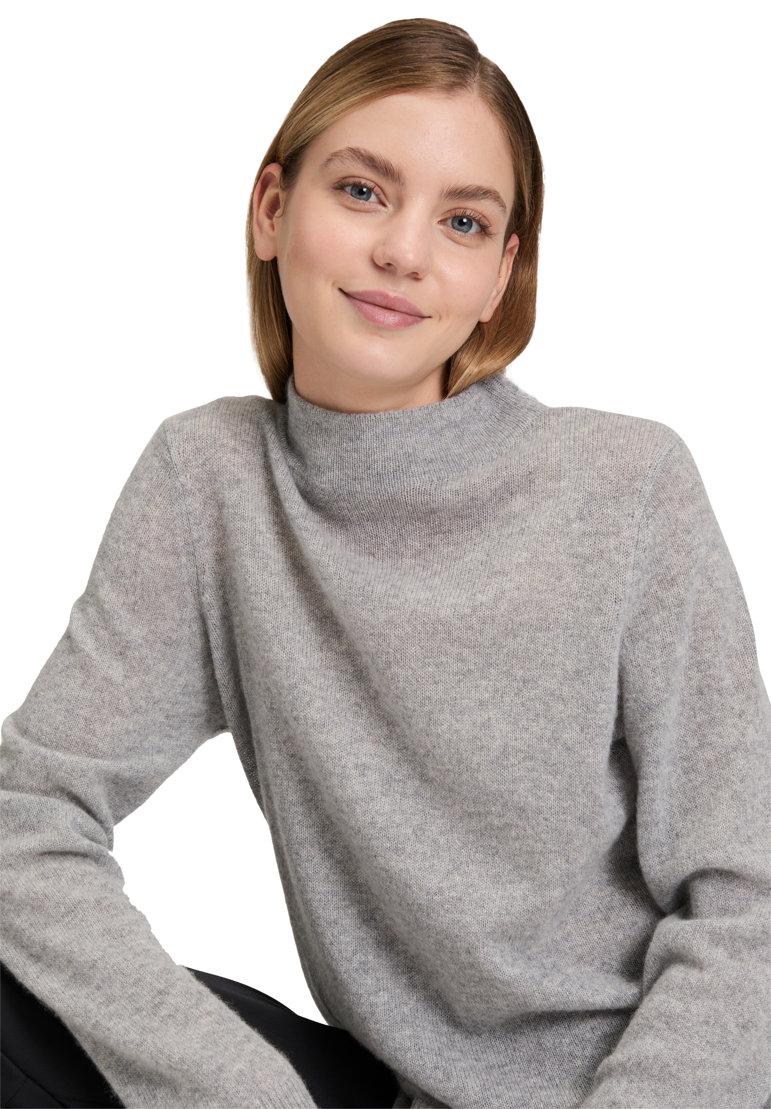 Betty Barclay Kaschmirpullover »Kaschmir-Pullover mit Stehkragen«