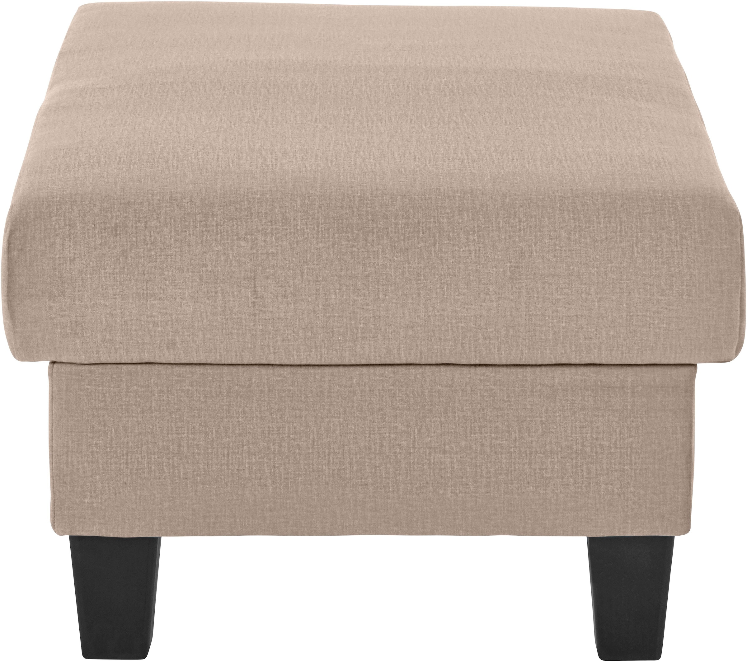 COTTA Polstergarnitur »Morven L-Form«, (Set), Set bestehend aus: Ecksofa mit Kopfteilverstellung & Hocker