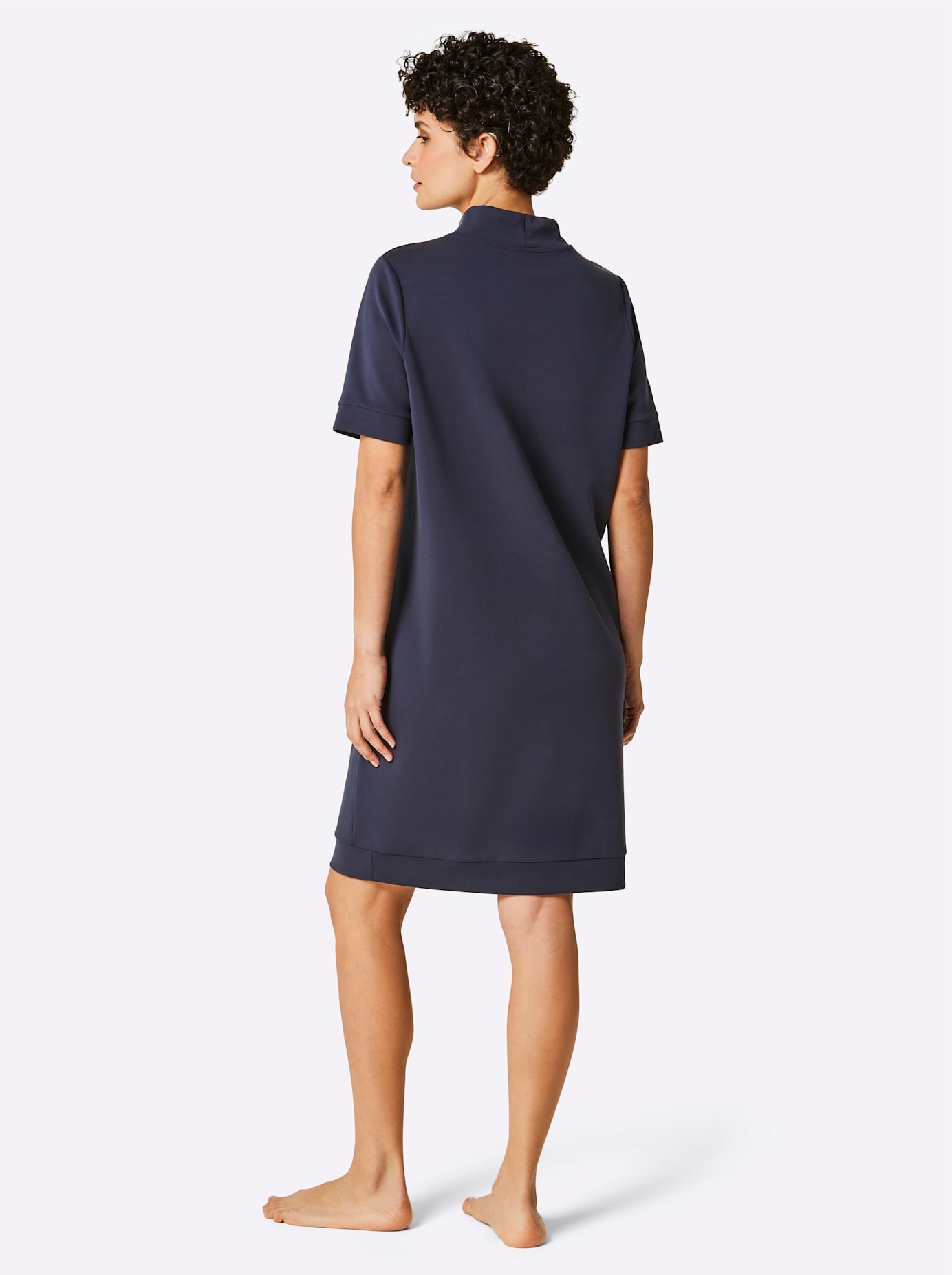 CREATION L PREMIUM Kurzarmshirt »Modalmix-Longshirt«, (1 tlg.)