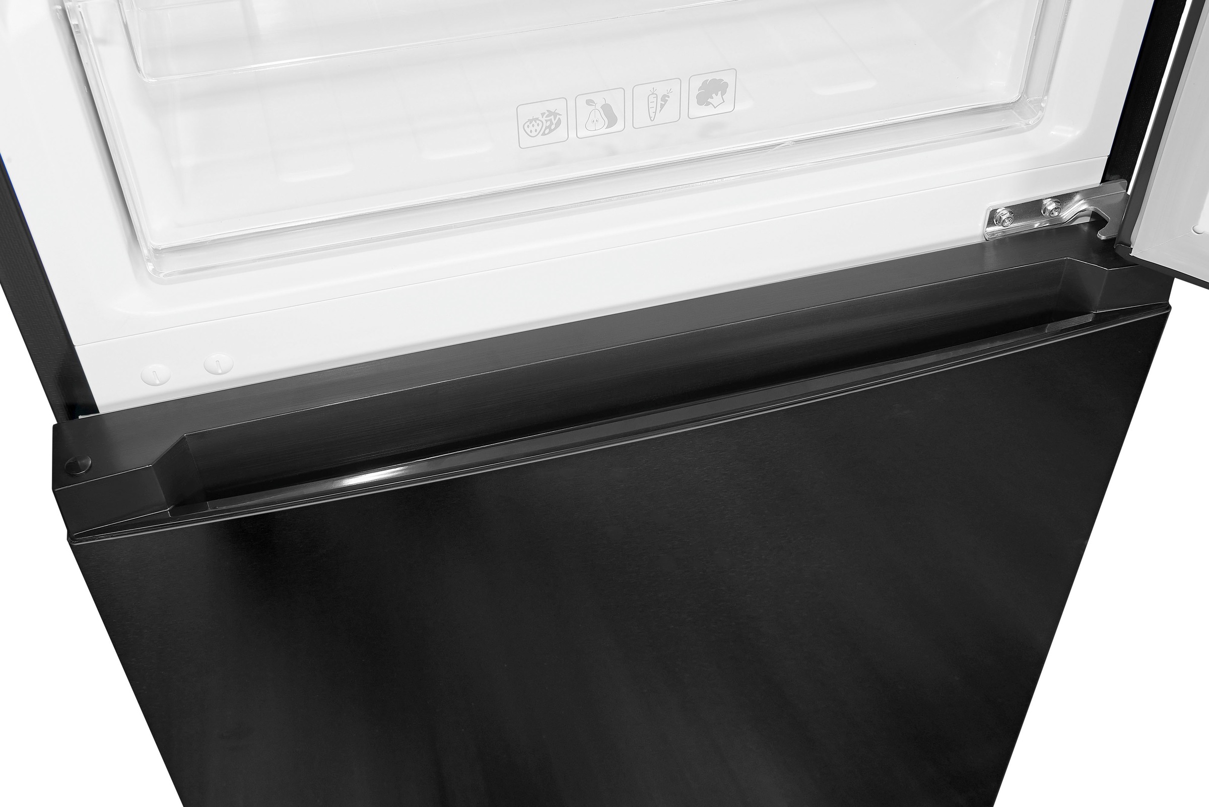 exquisit Kühl-/Gefrierkombination »KGC320-95-E-WS-040C«, KGC320-95-E-WS-040C inoxlook-az, 185,8 cm hoch, 60 cm breit