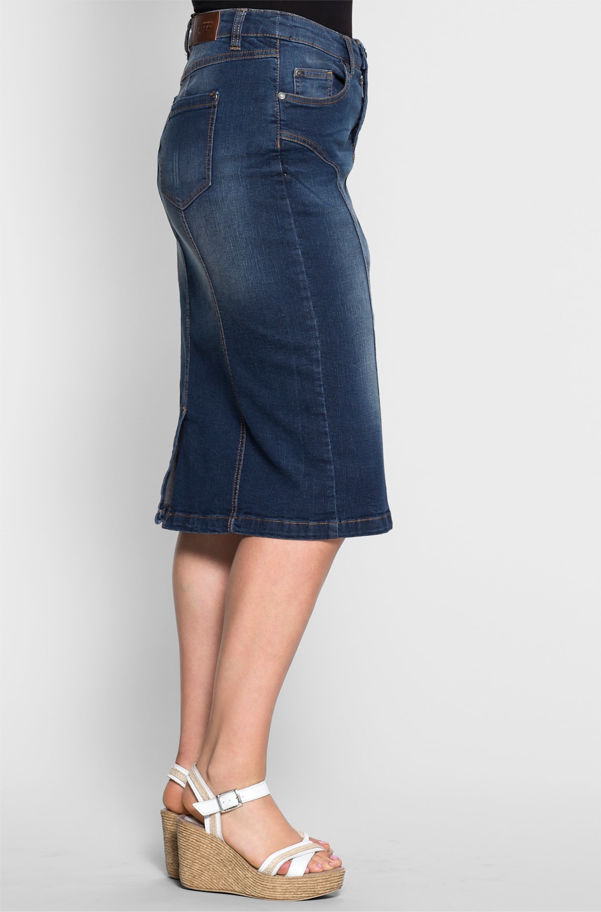Sheego Jeansrock