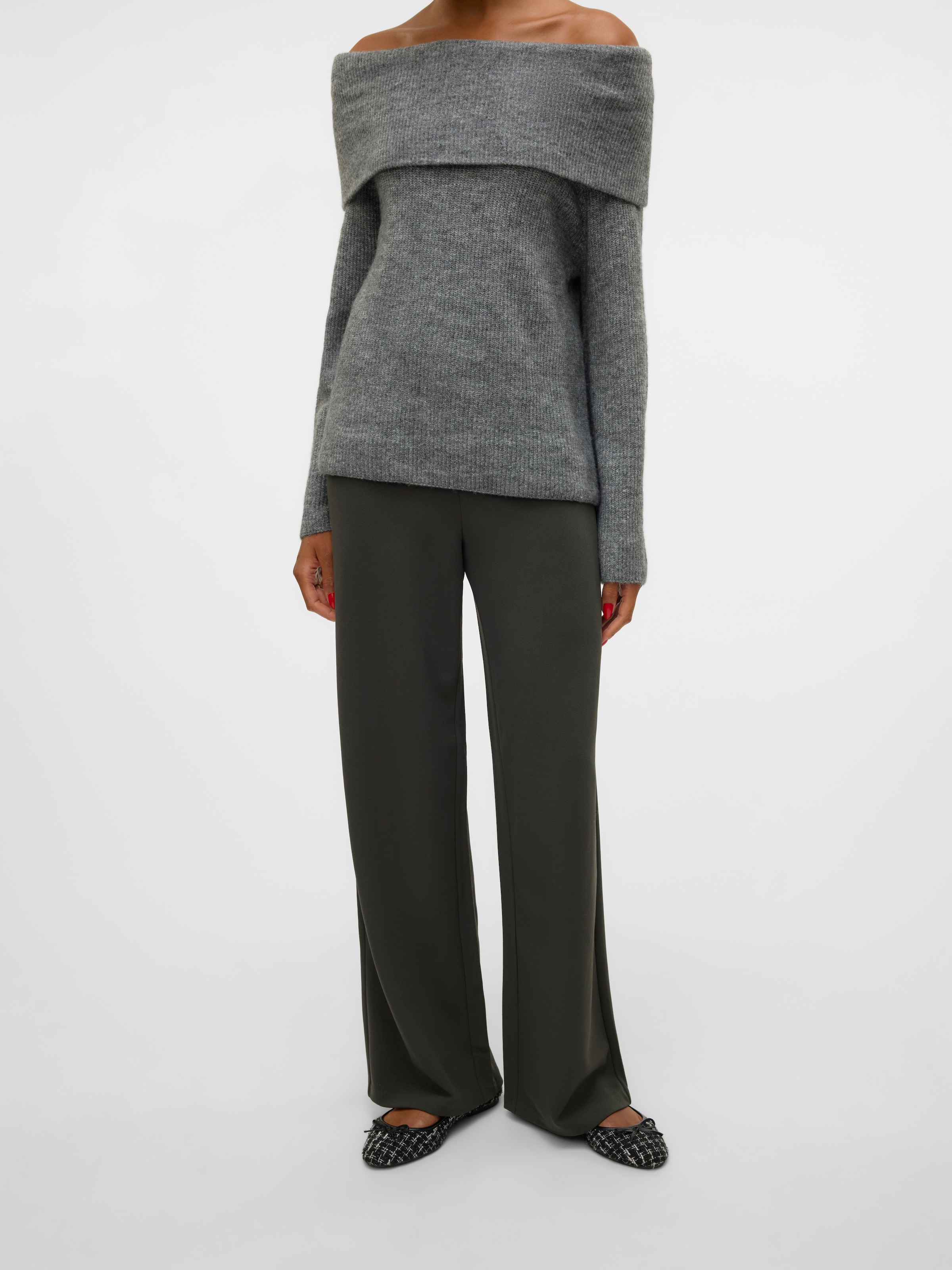 Vero Moda Schlupfhose »VMBERLIN ZAMIRA MW WIDE PANT NOOS«