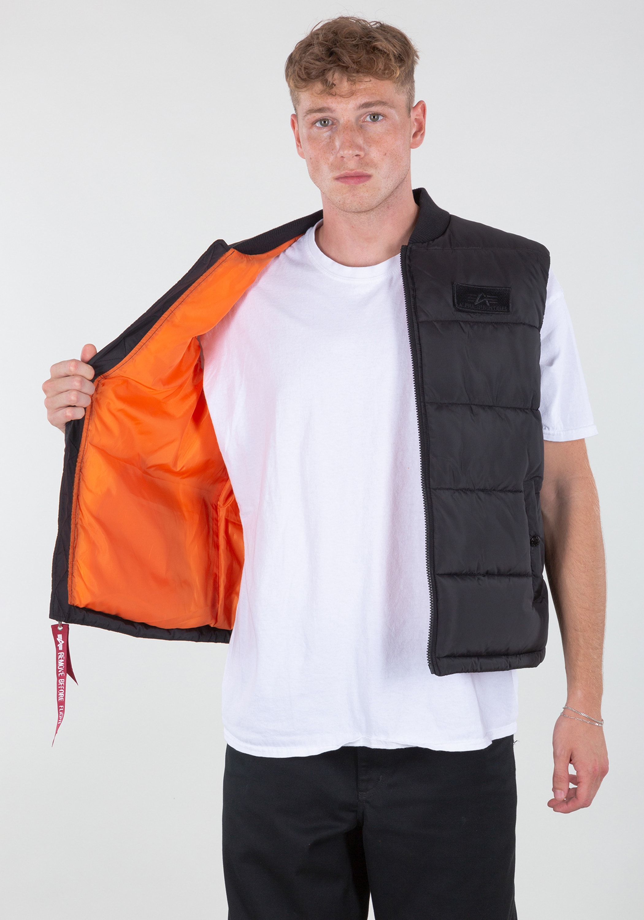Alpha Industries Funktionsweste »Alpha Industries Men - Vests Puffer Vest Light Weight«
