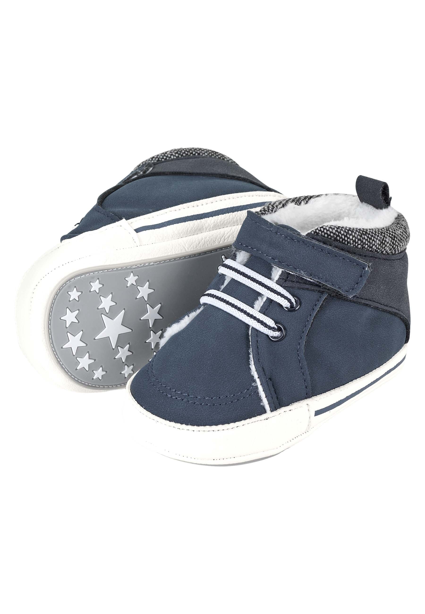 Hausschuh »Babyschuh Materialmix«