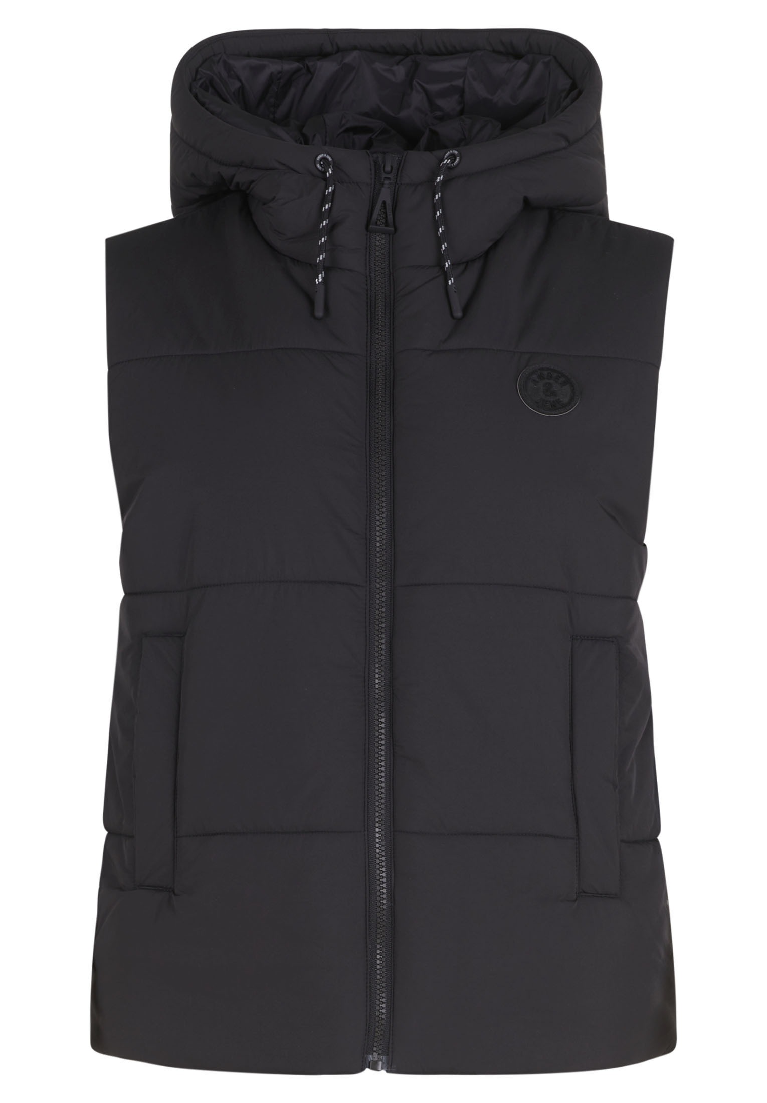 Amber & June Steppweste »Steppweste mit Kapuze«, Größe 44