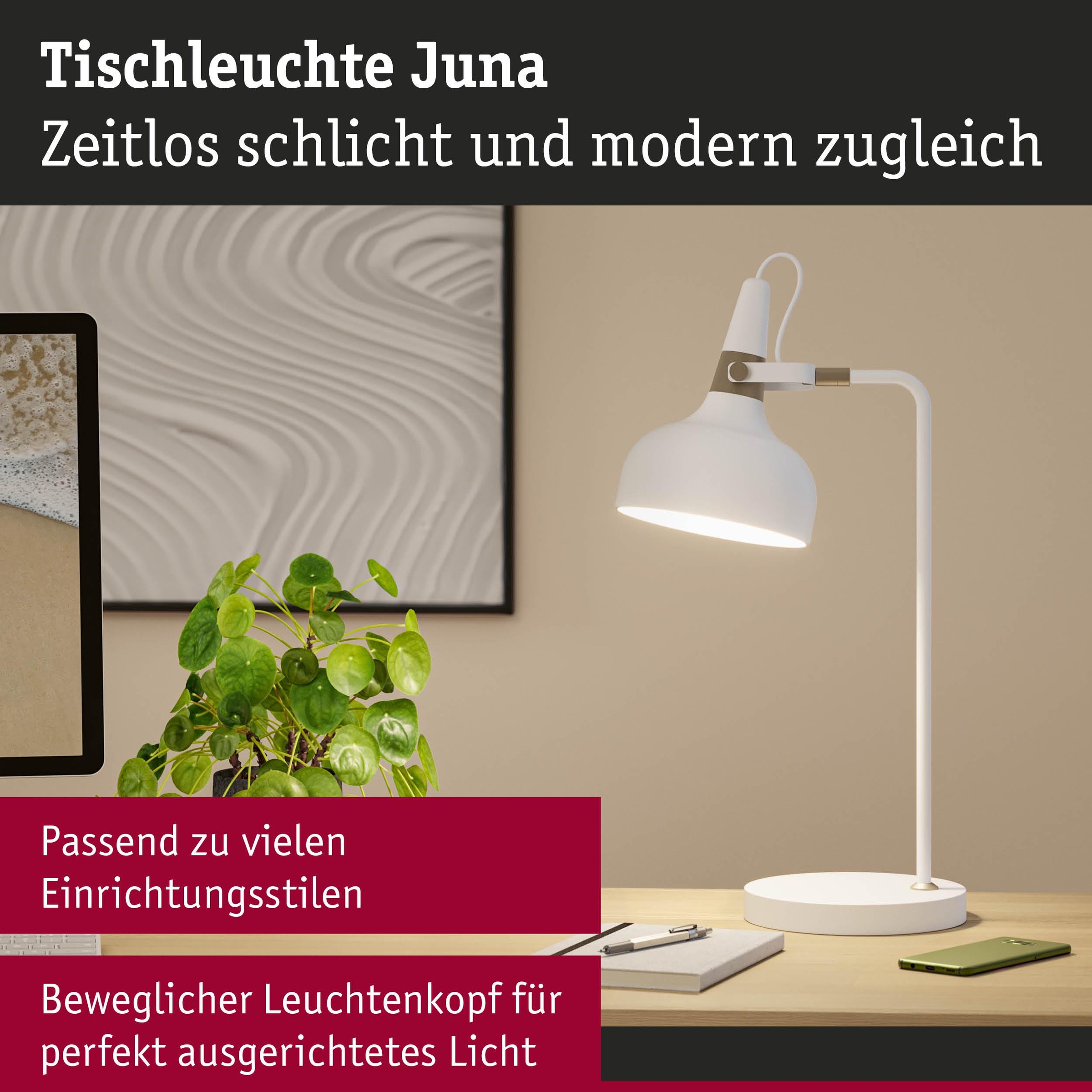 Paulmann Tischleuchte »Juna« E14 1 Stk. E14, 1-flammig, dimmbar