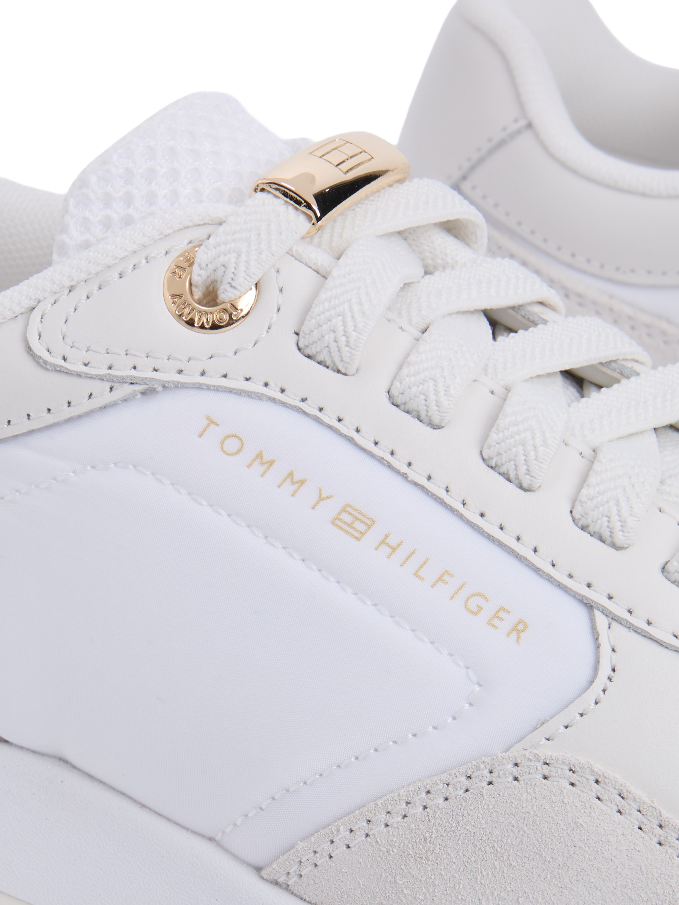 Tommy Hilfiger Plateausneaker »TH CHIC EVA RUNNER MESH«  Freizeitschuh, Halbschuh, Slipper mit elastischen Schnürsenkeln