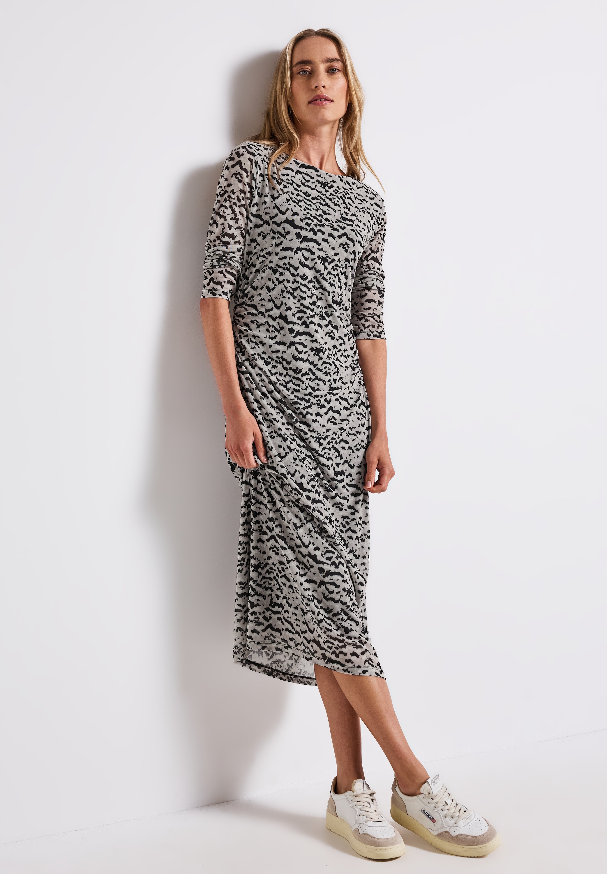 STREET ONE Meshkleid, mit All-Over Print