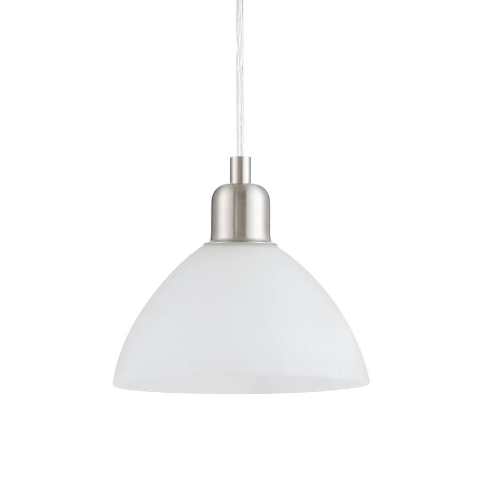 EGLO Pendelleuchte »BRENDA«, 1 flammig, Leuchtmittel E27 | ohne Leuchtmittel, Hängelampe, Esszimmerlampe, Glas in alabaster weiß, klassischer Look