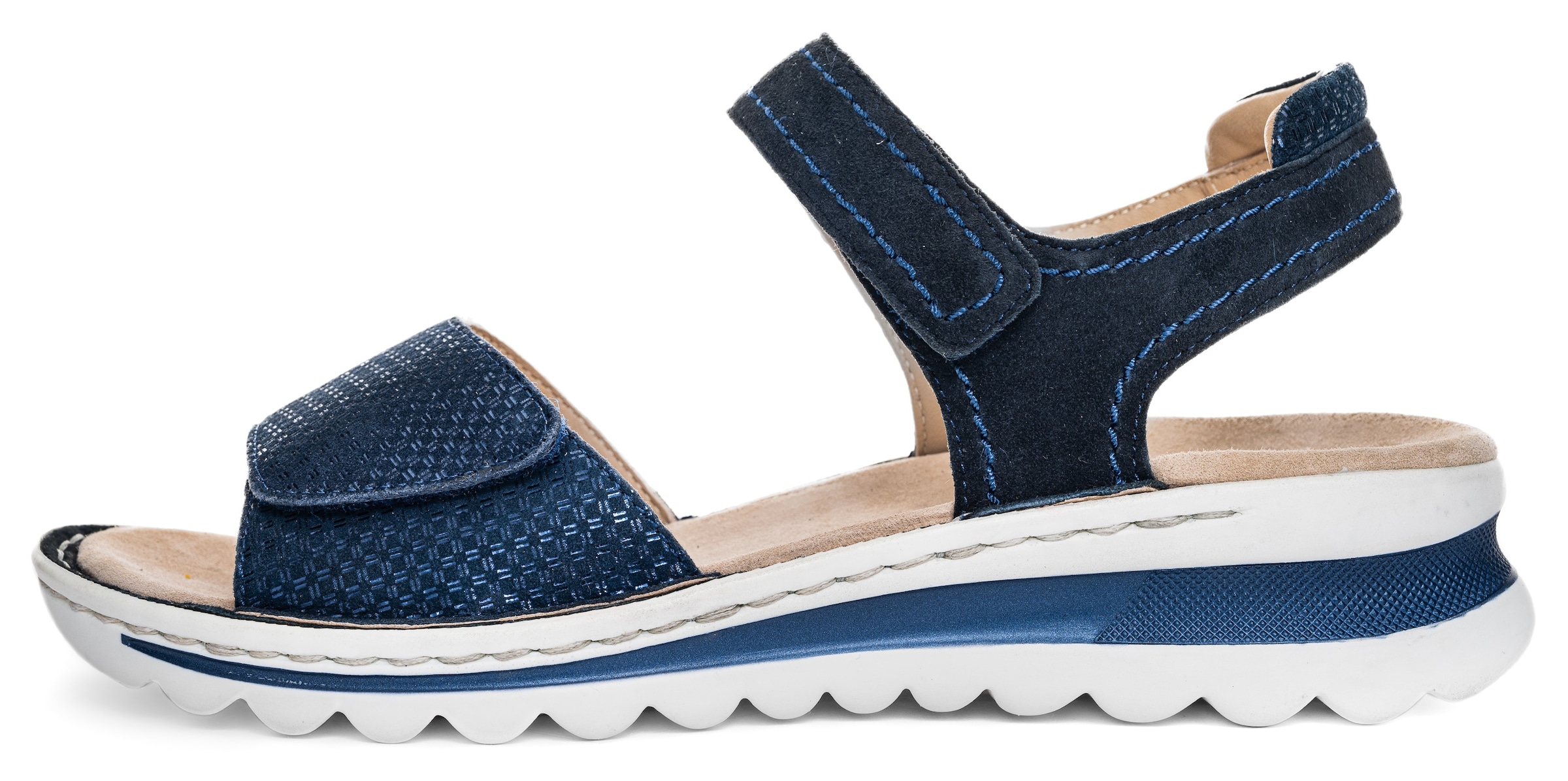 Ara Keilsandalette »TAMPA«, Sommerschuh, Sandale, Keilabsatz, mit Klettverschlüssen, G-Weite