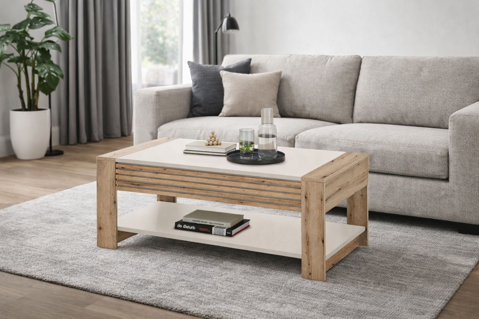 Stolkom Couchtisch »Stolkom Felipe B/H/T 108x42x60 cm« Wohnzimmertisch, OTTOs Choice, 1 Stk. tlg.