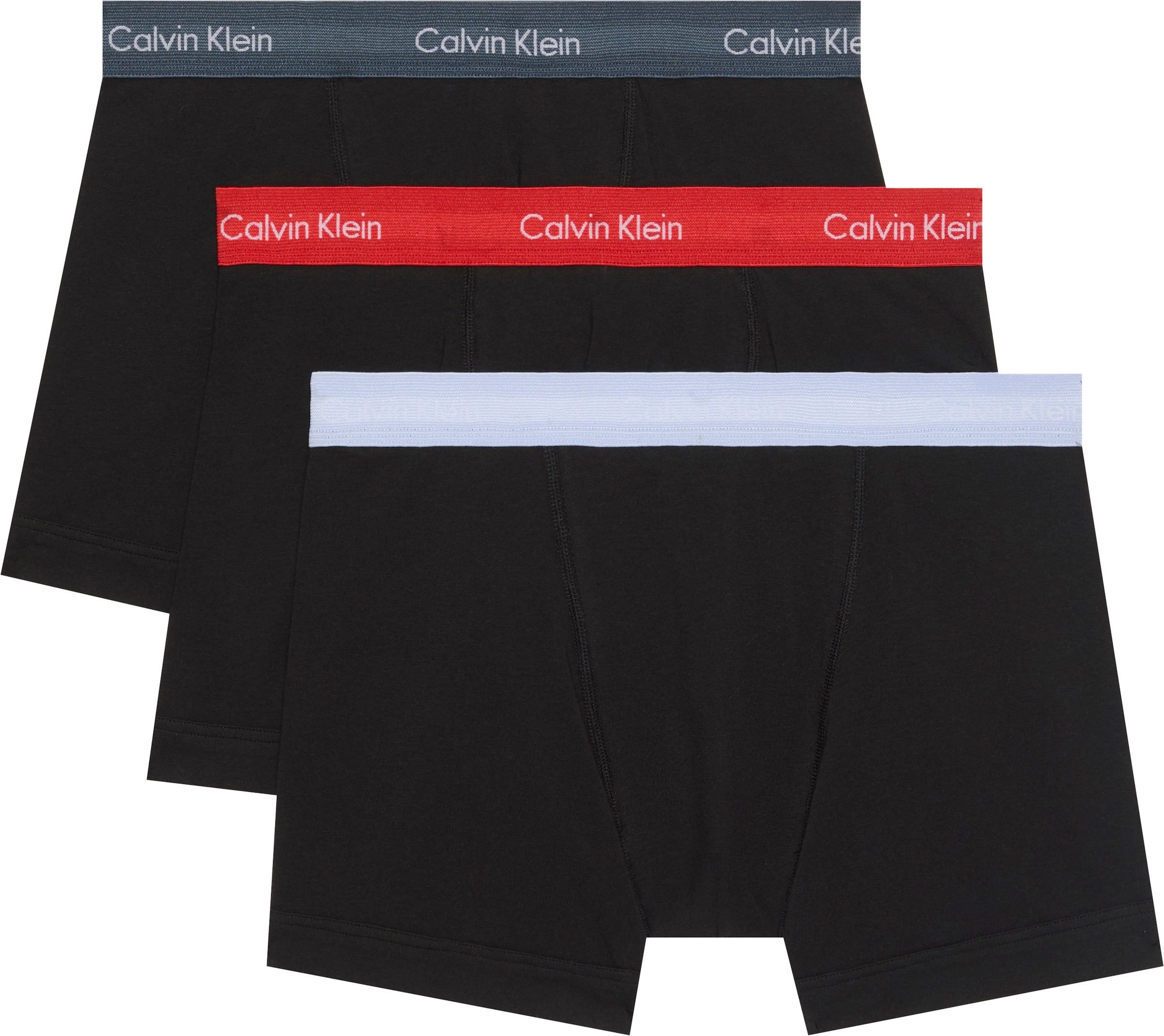 Calvin Klein Underwear Trunk »TRUNK 3PK« Packung, 3er-Pack, 3 Stk. mit Logo-Elastikbund