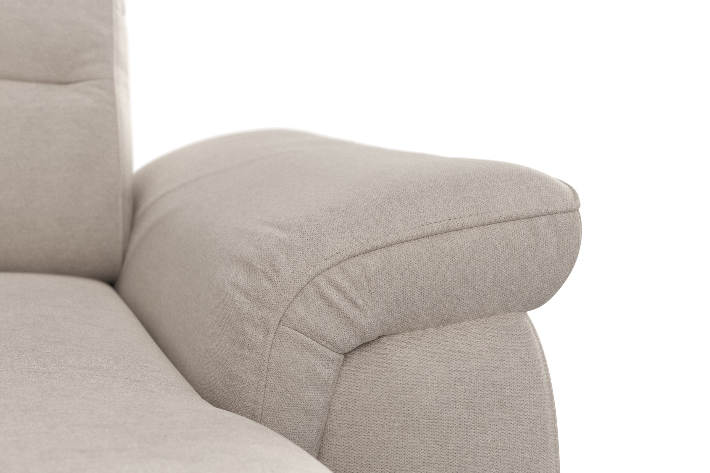 sit&more Wohnlandschaft »Sinatra U-Form«, optional mit Kopfteilverstellung und Armteilfunktion, Metallfüße
