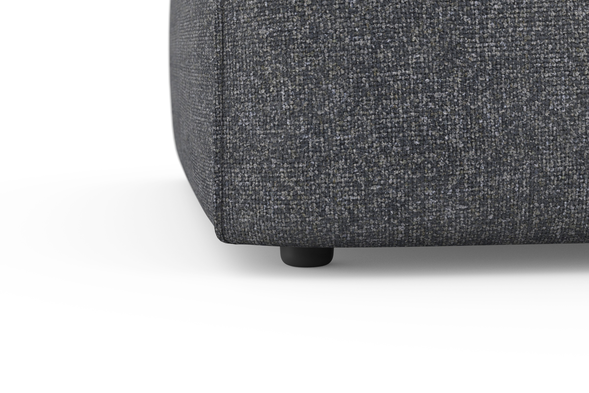 OTTO home Polsterhocker »Merid Sitzhocker, Maße B/T/H: 97/97/43 cm« als Modul oder separat verwendbar, für individuelle Zusammenstellung