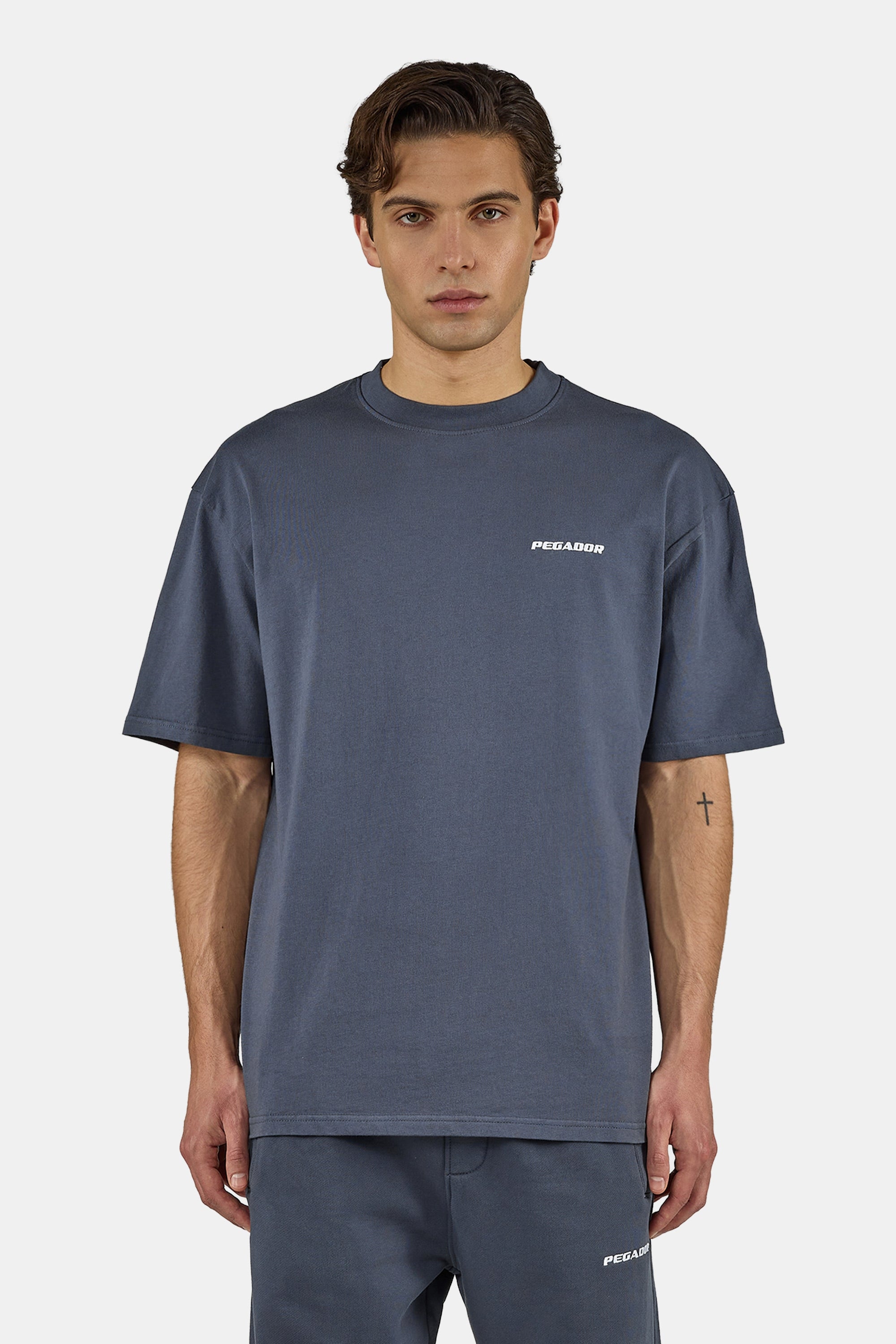 PEGADOR T-Shirt »LOGO OVERSIZED TEE« Baumwolle, oversize