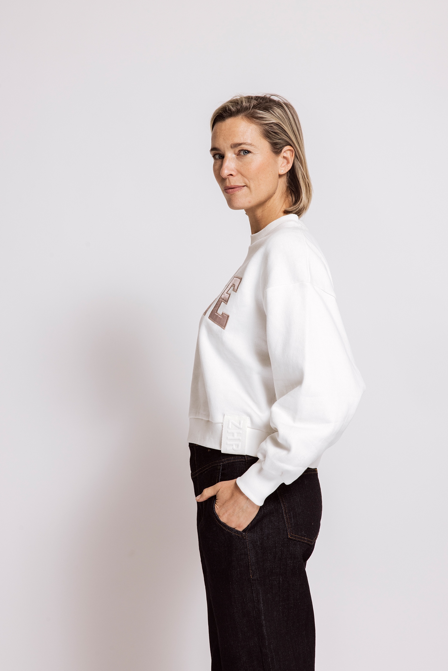Zhrill Sweatshirt »TERA«, verschiedene Dessins, lockere Passform, Baumwolle
