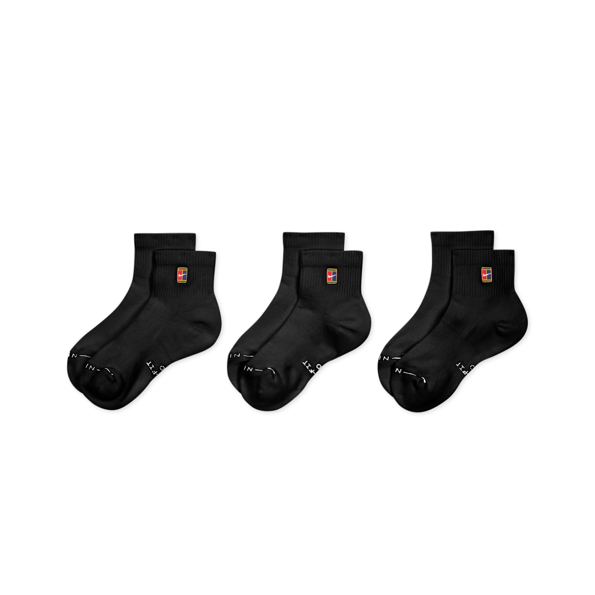 Nike Sportsocken »U NK ED ELVD ANK 3P TENNIS 144« für Erwachsene