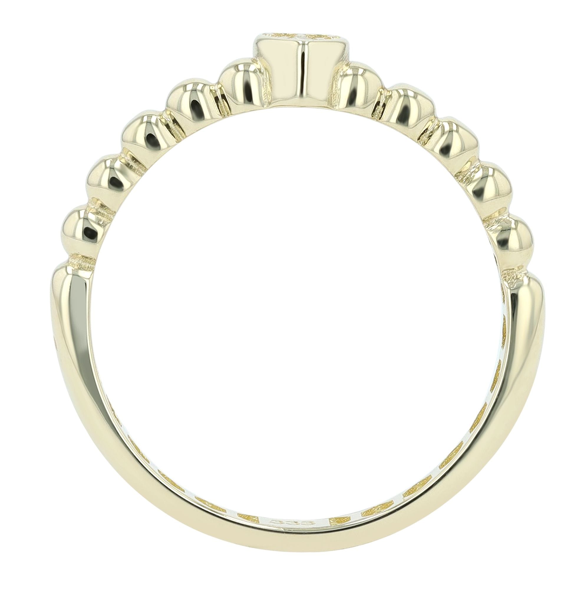 Adelia´s Fingerring »Damen Ring aus 333 Gold mit Zirkonia«
