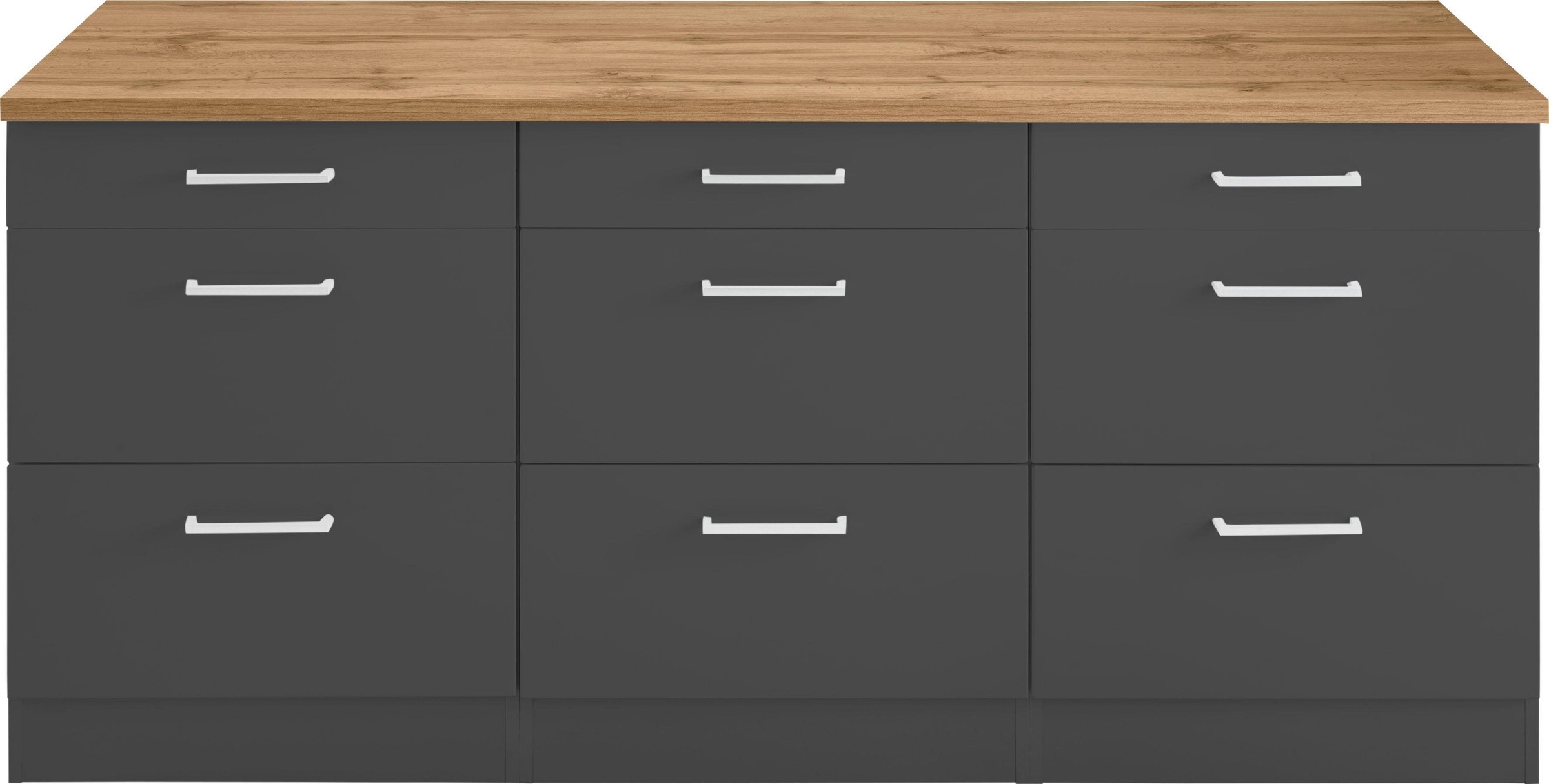 KOCHSTATION Unterschrank »KS-Kehl«, Breite 180 cm