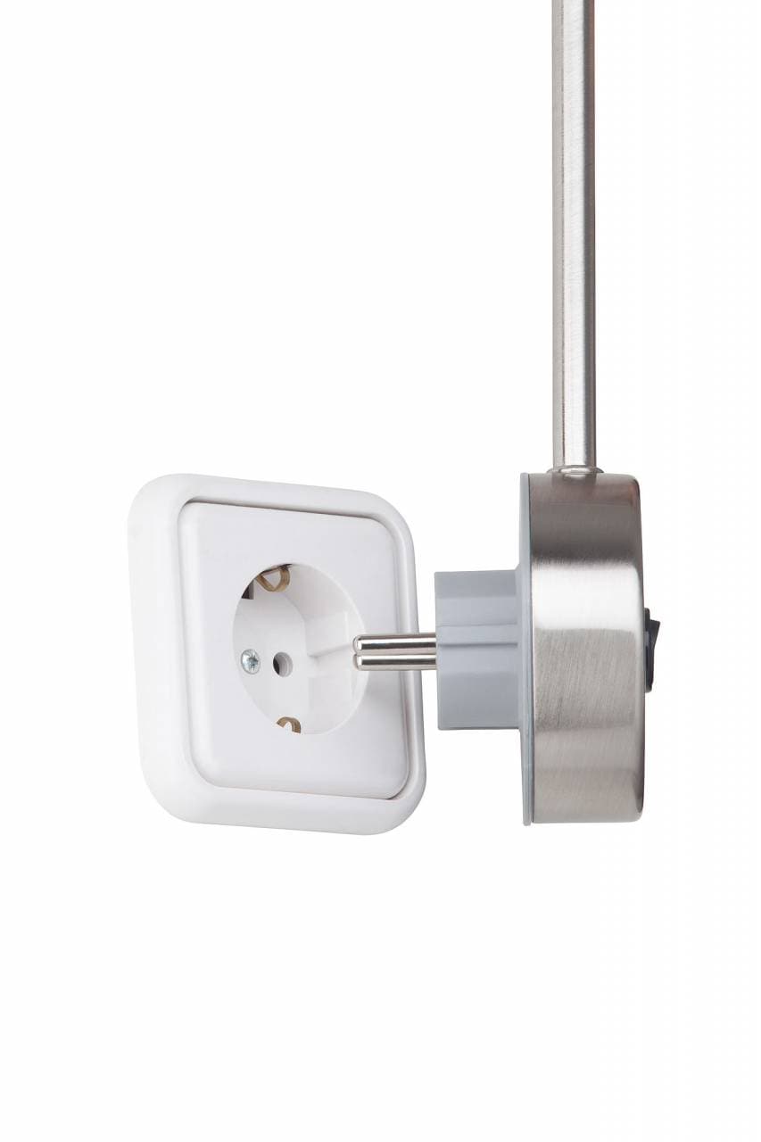 Brilliant Steckdosenleuchte »Loona«, 1 flammig, Leuchtmittel GU10 | LED wechselbar, LED Steckerlampe eisen