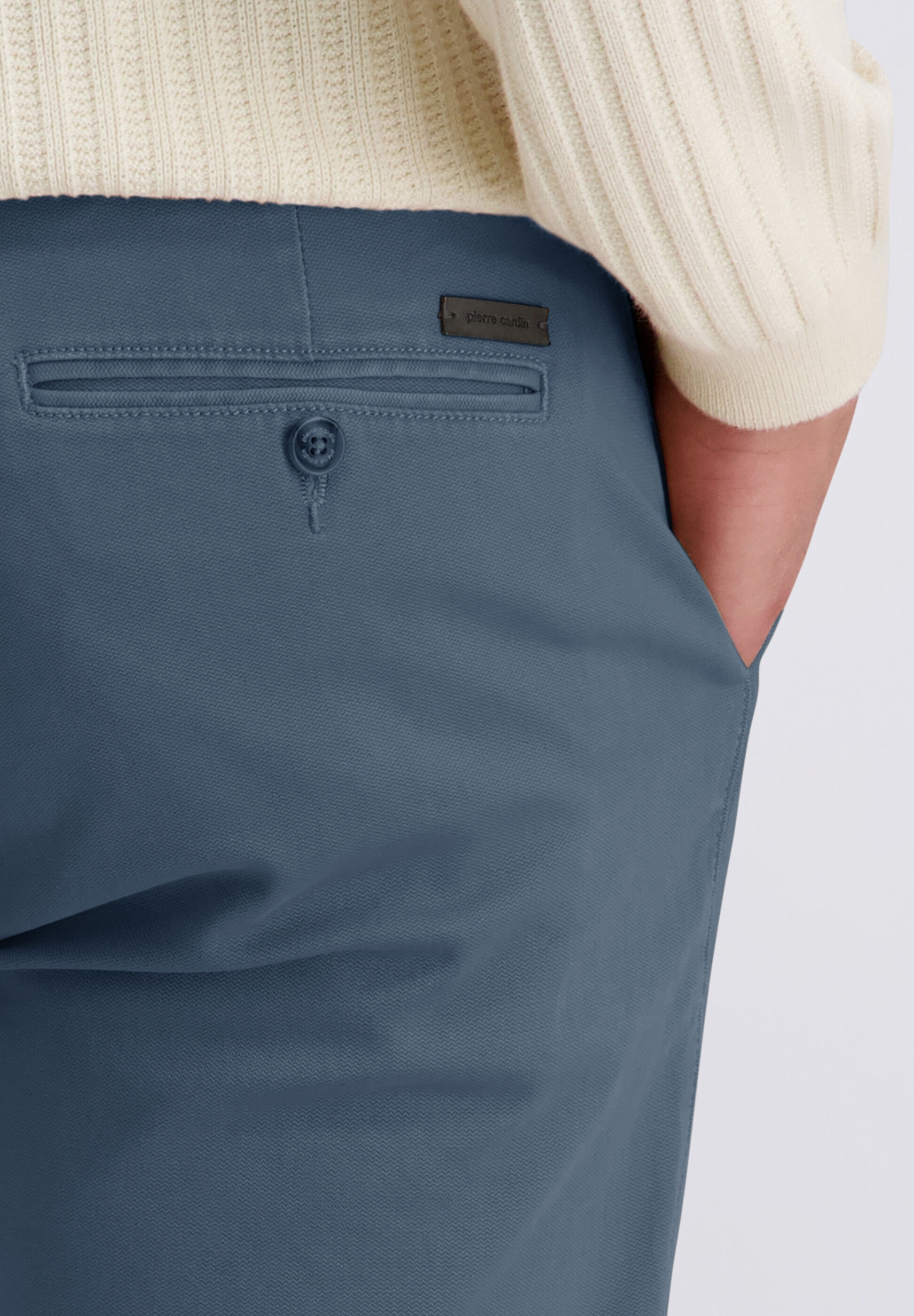 Pierre Cardin Chinohose »Castres«  mit Taschen