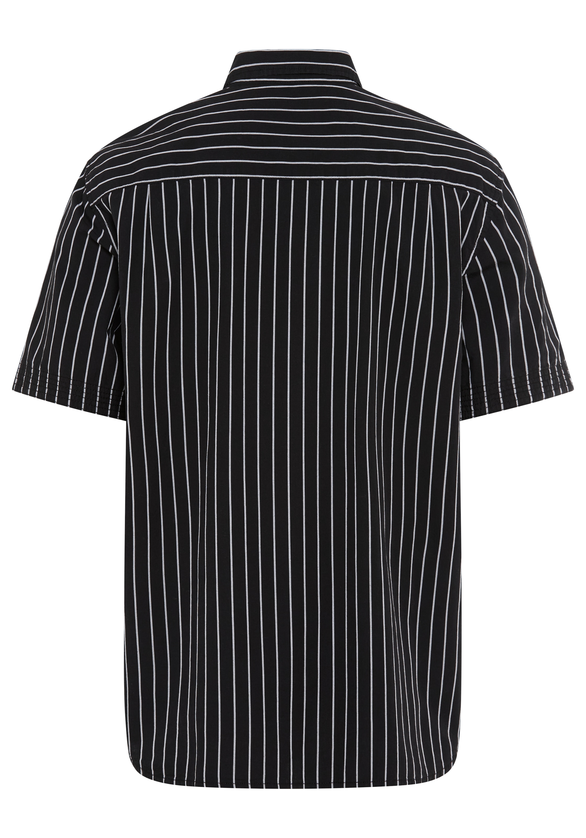 Man's World Kurzarmhemd , modern gestreift
