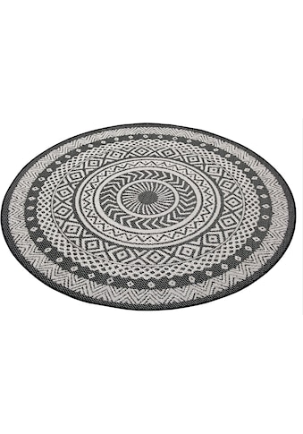 Leonique Teppich »Sia«, rund, 3 mm Höhe, In- und Outdoor geeignet, Mandala Teppich,... kaufen