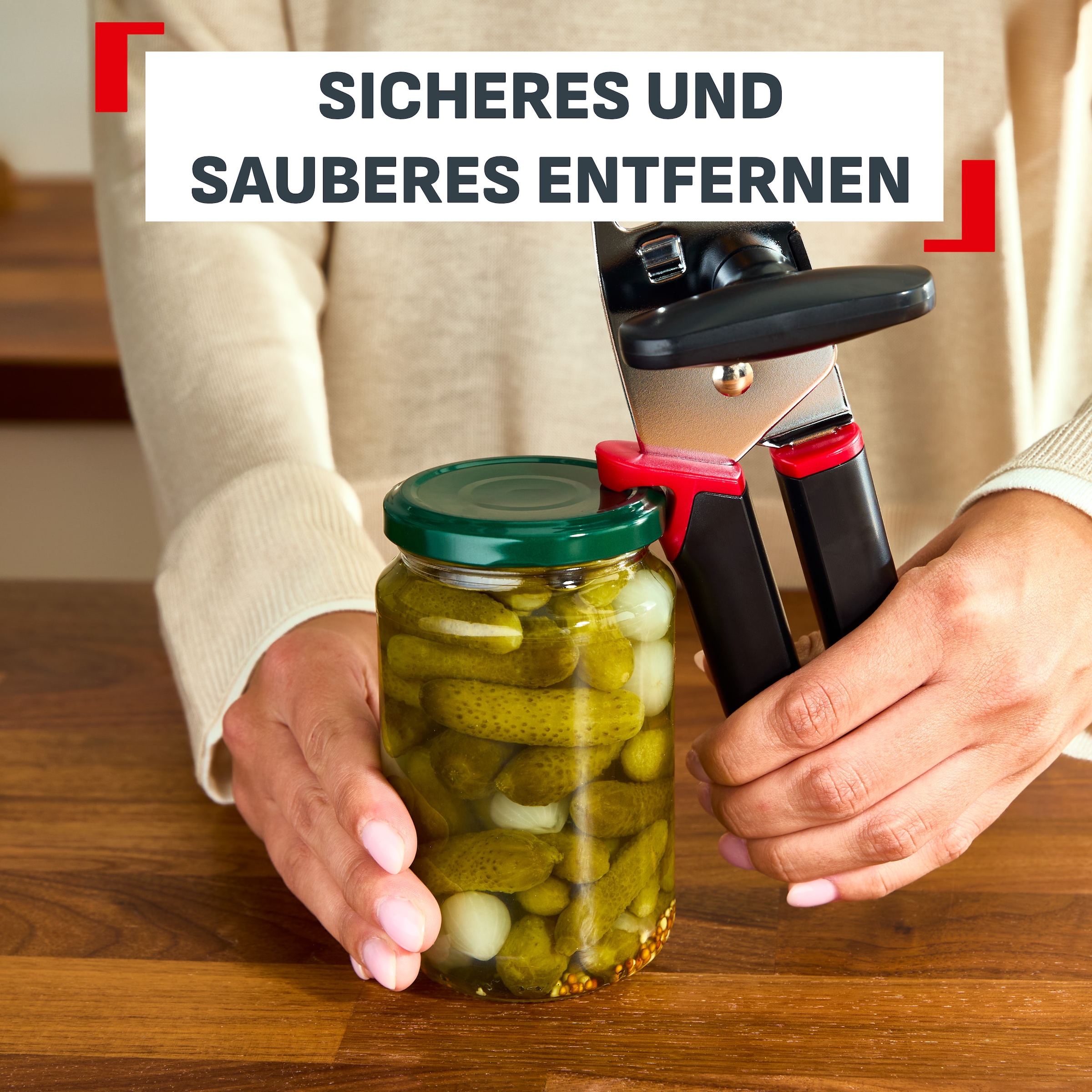 Tefal Dosenöffner »Ingenio+« hitzebeständig bis 230°C, spülmaschinenfest, verstärktes Nylon
