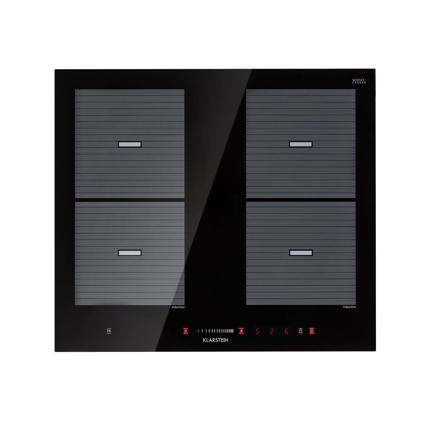 Klarstein Induktionskochfeld 4 Zonen 7200W »DSM5-VirtuosaFlex60«
