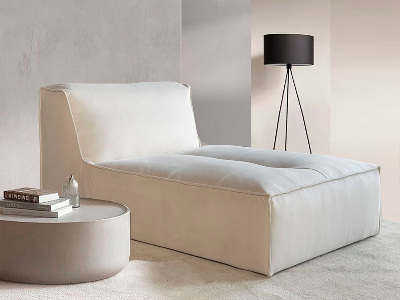 RAUM.ID Sofaelement »Monolid«, als Modul oder separat verwendbar, Bezug in Teddy-Optik