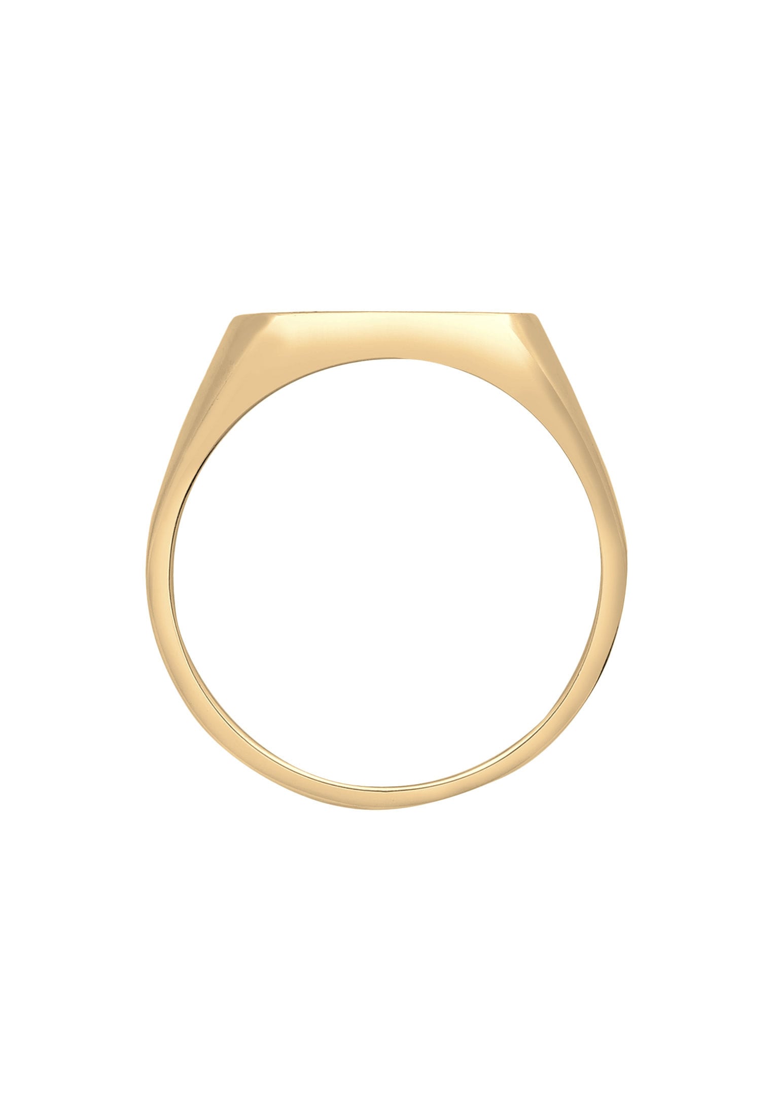 Kuzzoi Siegelring »Ring Herren Siegelring Emaille Logo Basic 925 Silber«