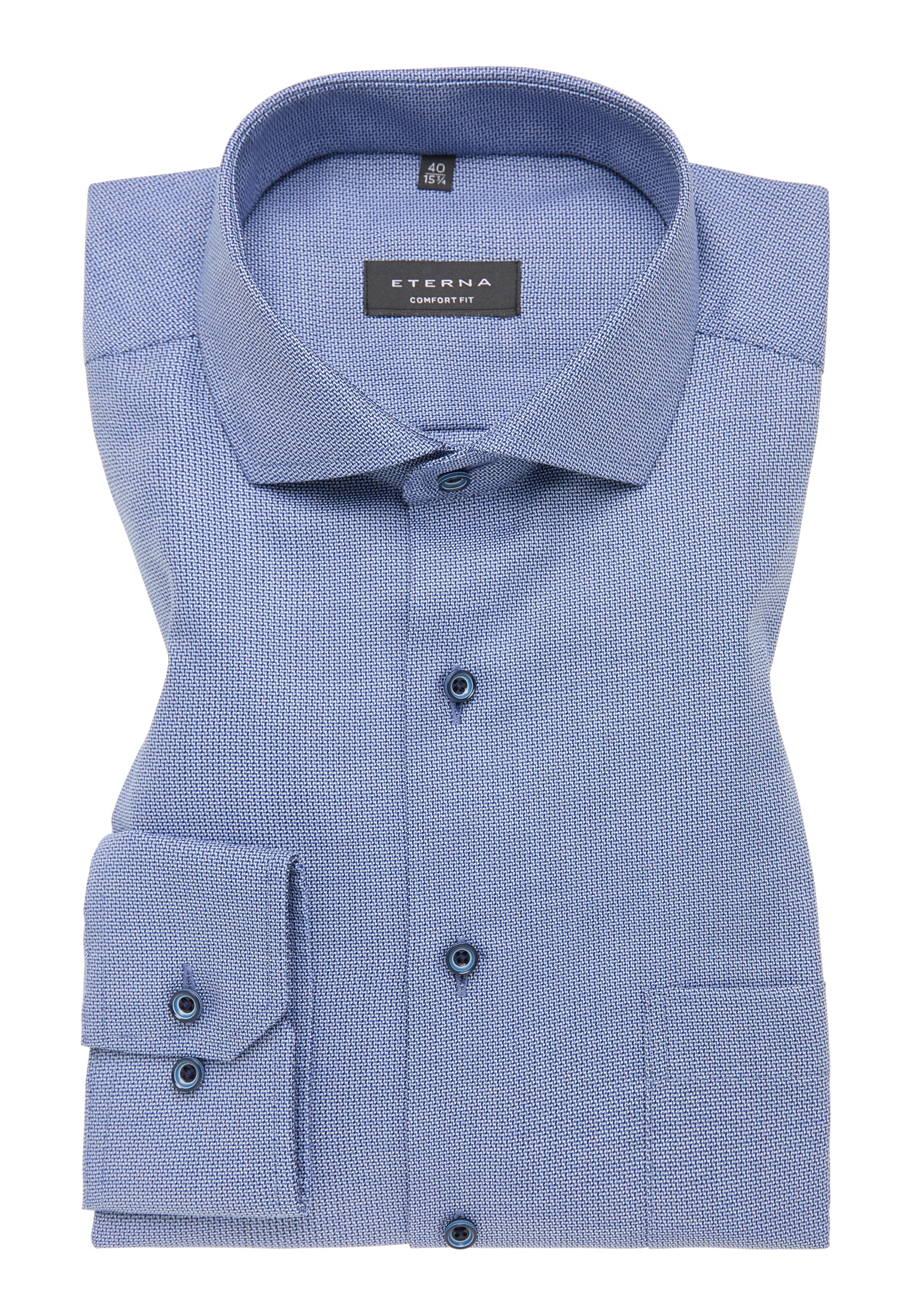Eterna Langarmhemd »COMFORT FIT«, NON IRON (bügelfrei)