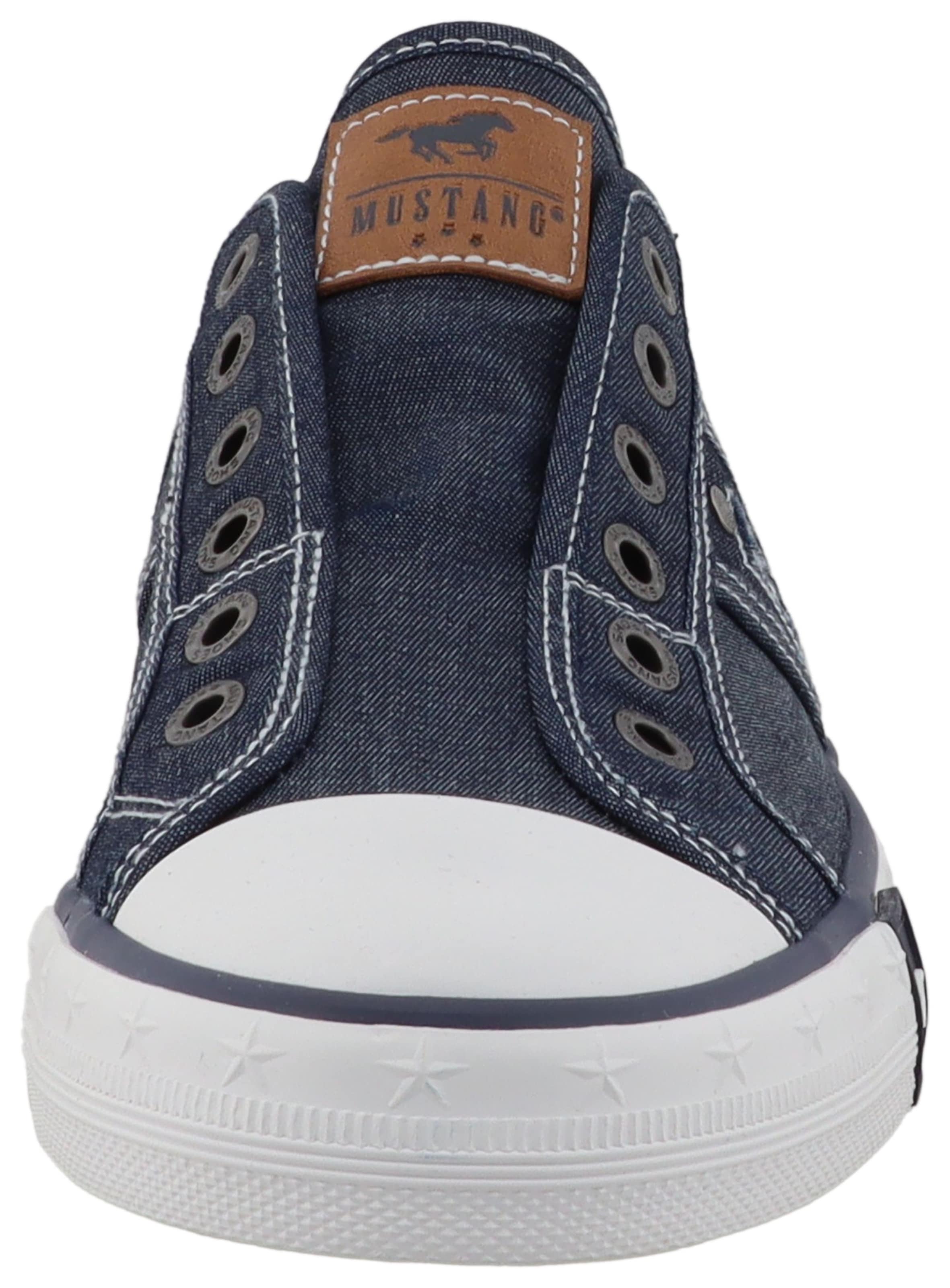 Mustang Shoes Slip-On Sneaker »Winona«  Slipper, Halbschuh mit modischen Kontrastnähten