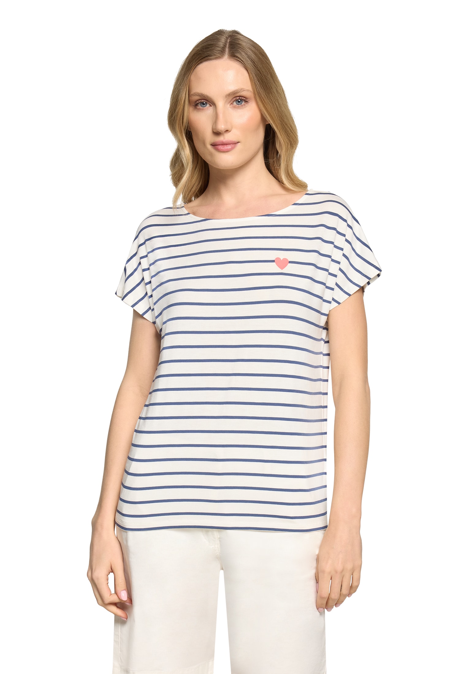 Betty Barclay Rundhalsshirt »Casual-Shirt mit U-Boot-Ausschnitt«